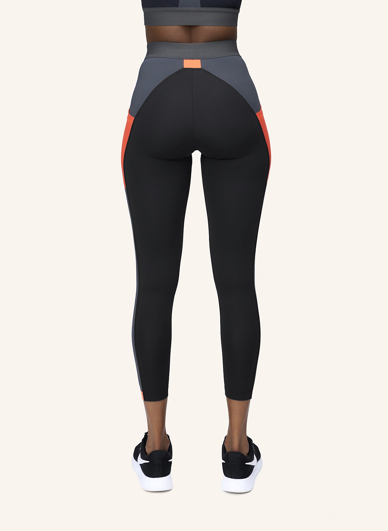 HORIZON ATHLETIC Leggings KOKODA LEGGINGS: SCHWARZ