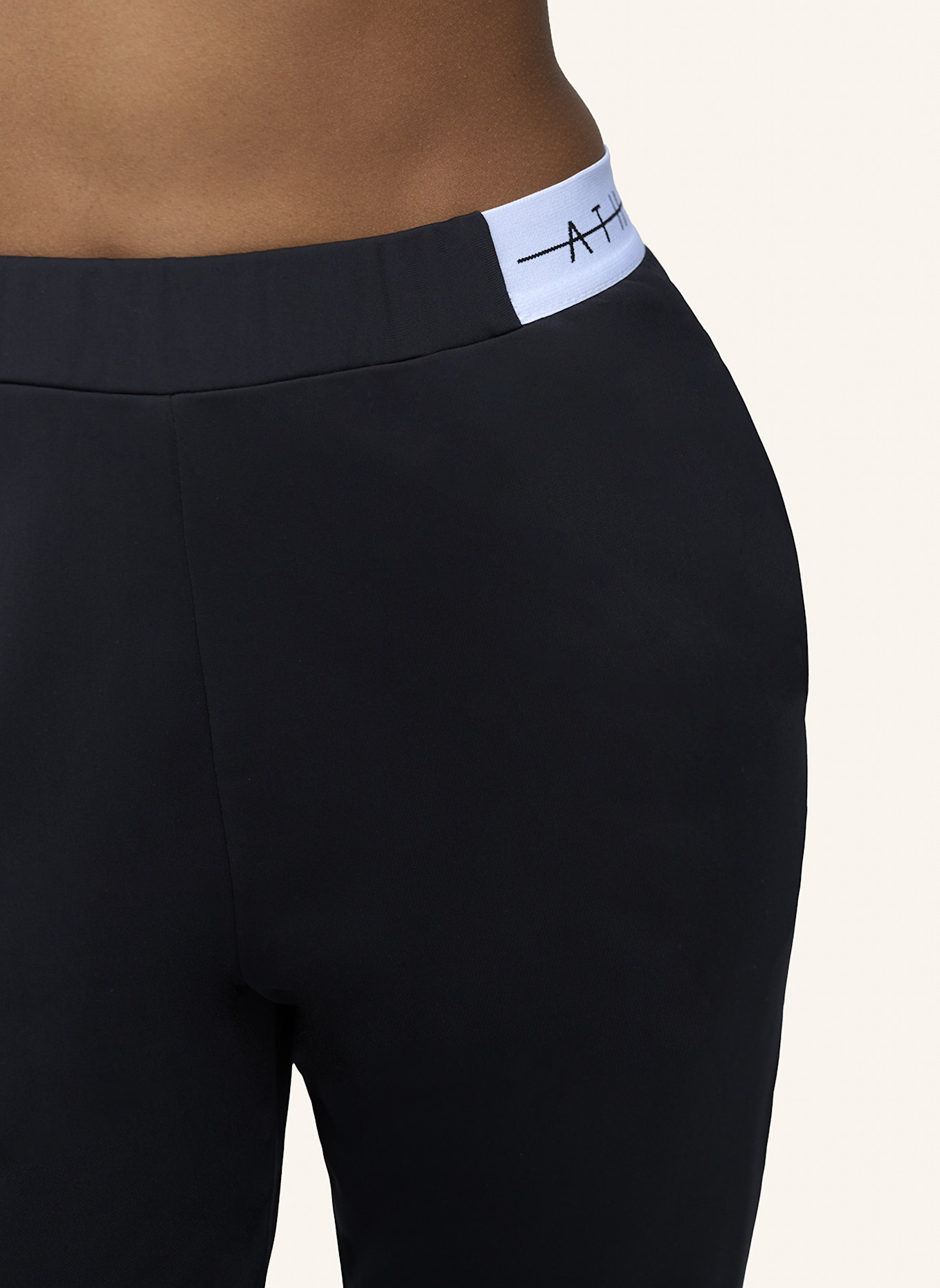 HORIZON ATHLETIC Trainingshose SILVRETTA: SCHWARZ