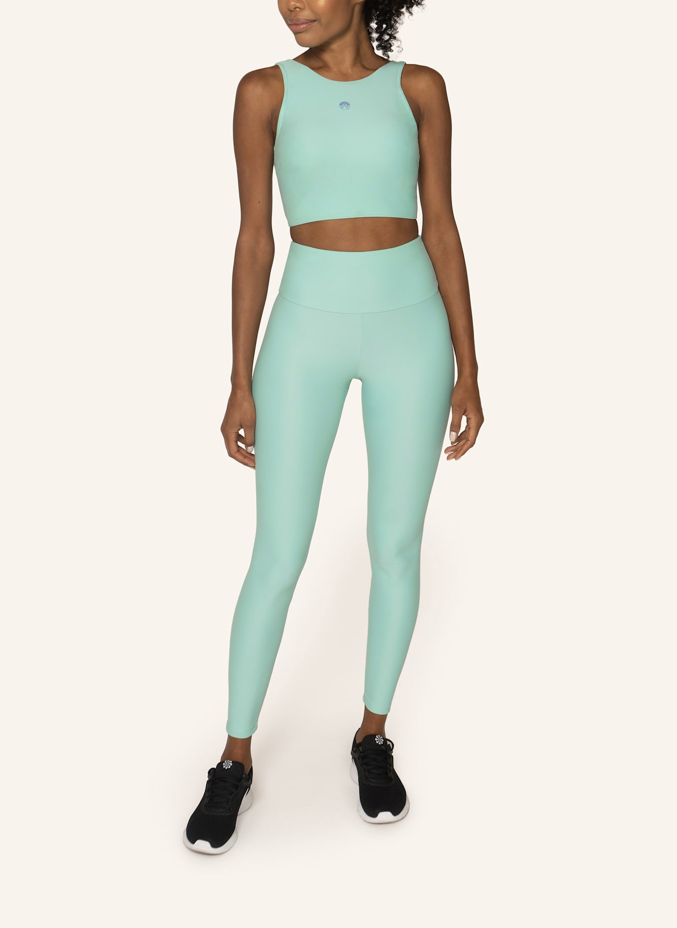 HORIZON ATHLETIC Leggings BASÒDINO: BLAU/ HELLBLAU/ MINT