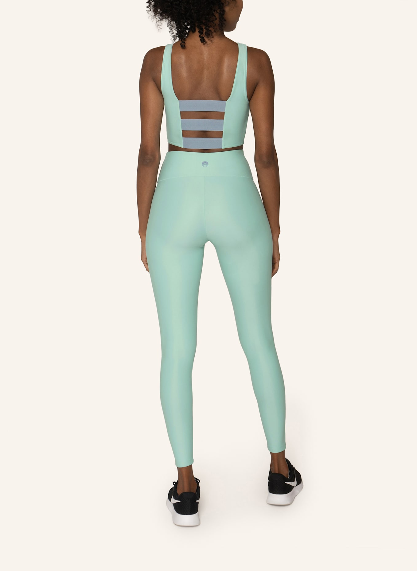 HORIZON ATHLETIC Leggings BASÒDINO: BLAU/ HELLBLAU/ MINT