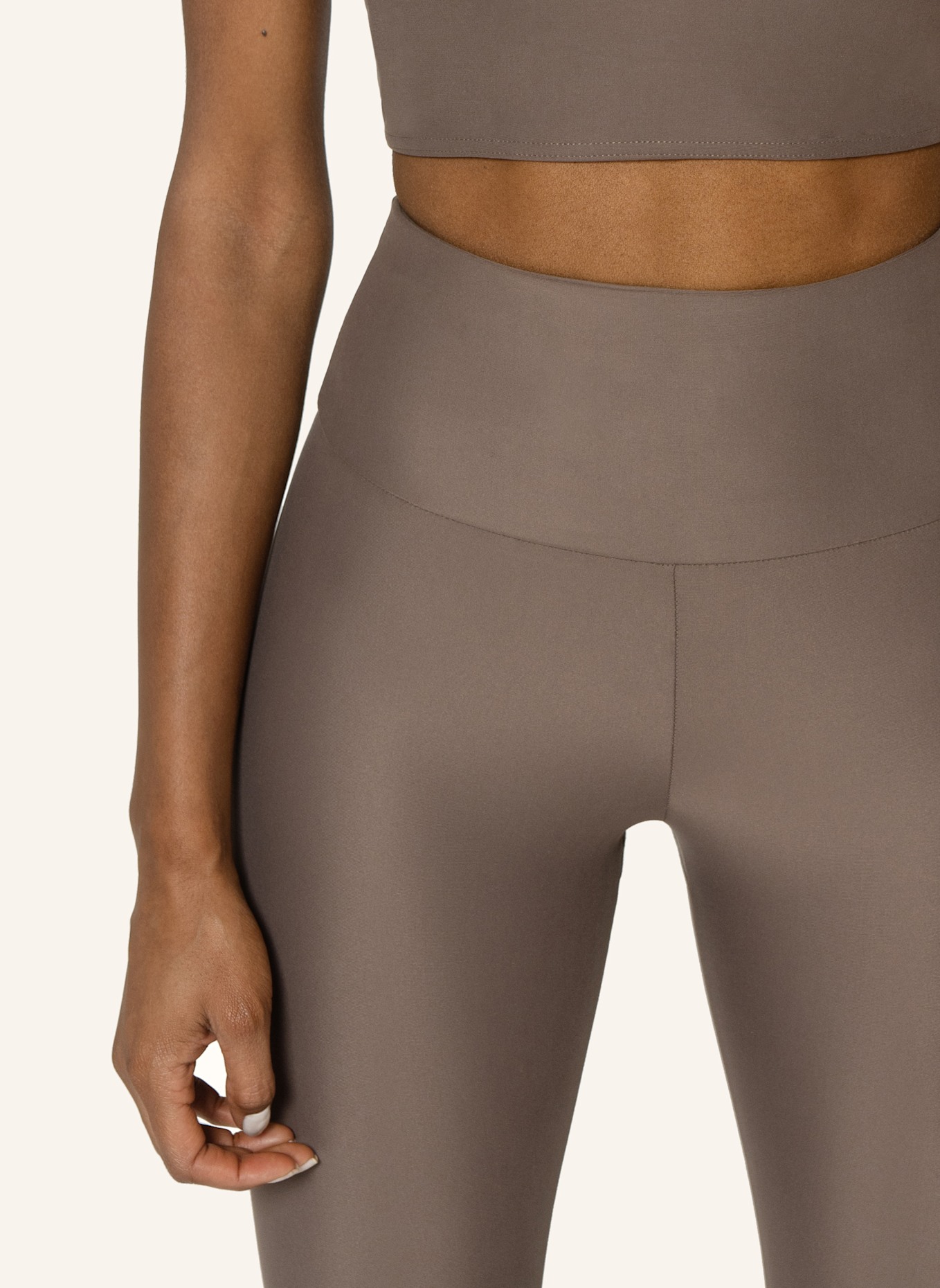 HORIZON ATHLETIC Leggings BASÒDINO: BRAUN