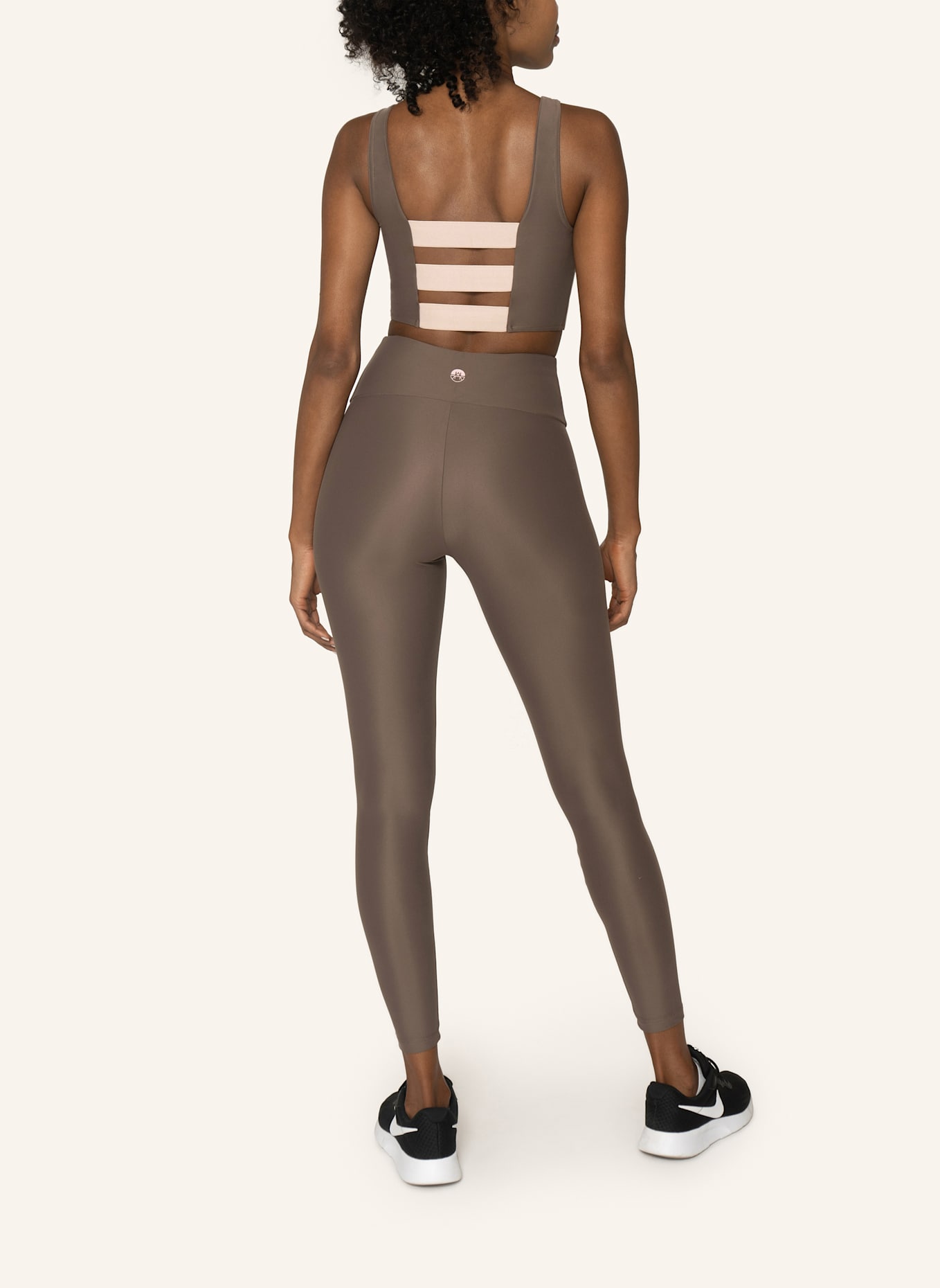 HORIZON ATHLETIC Leggings BASÒDINO: BRAUN