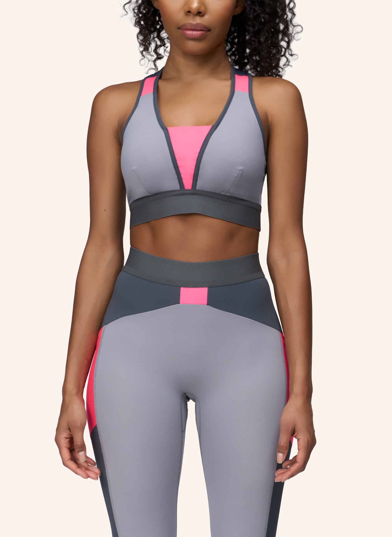 HORIZON ATHLETIC Sport-BH KOKODA SPORTS BRA: GRAU