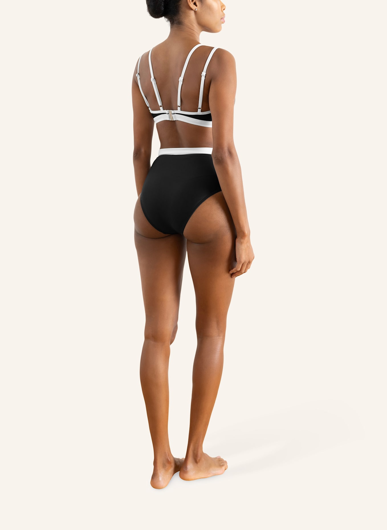 HORIZON ATHLETIC Bikinis ARAFURA: SCHWARZ/ WEISS