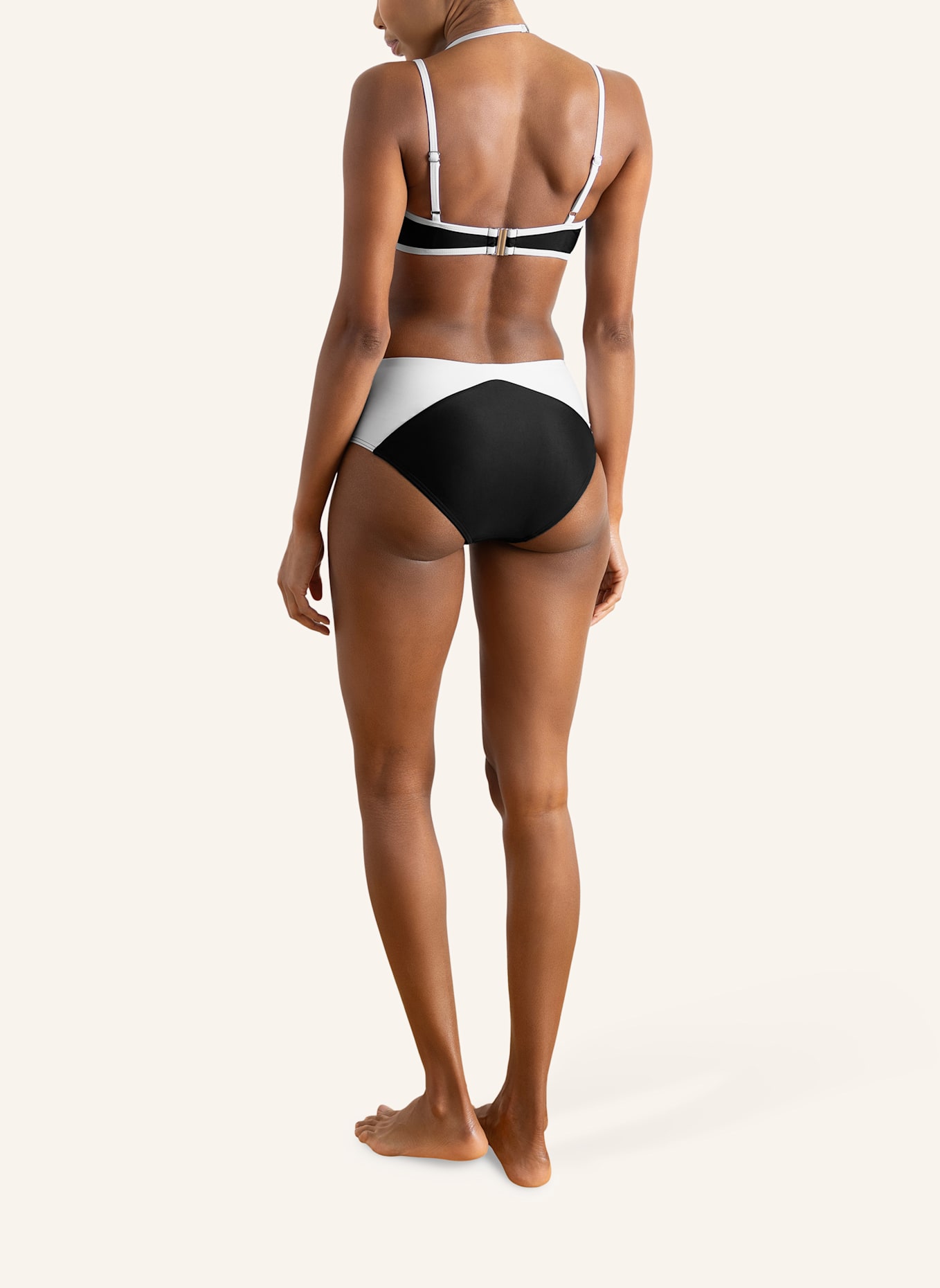 HORIZON ATHLETIC Bikinis CORAL SEA: SCHWARZ/ WEISS