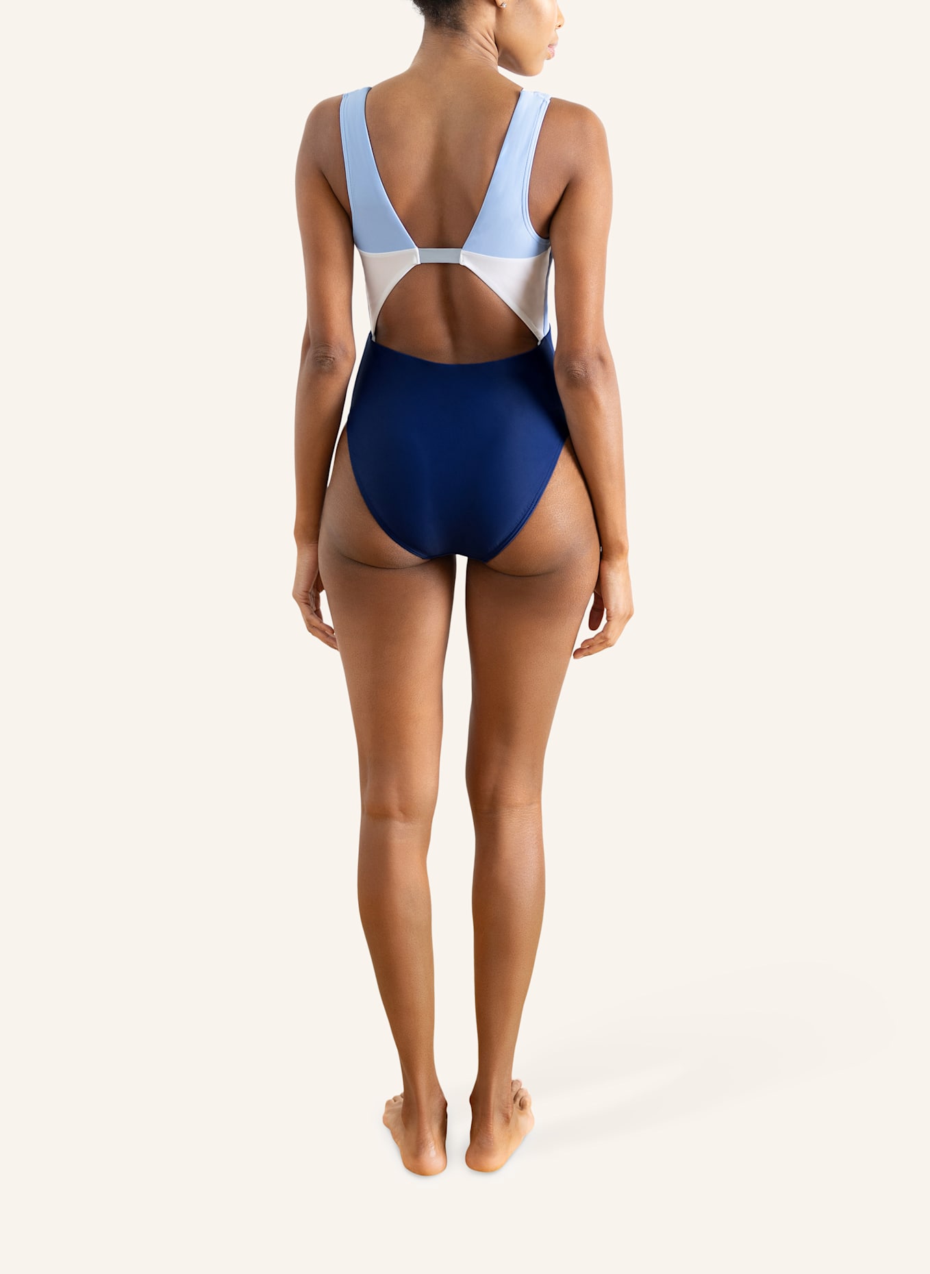 HORIZON ATHLETIC Swimsuits TASMAN: HELLBLAU/ DUNKELBLAU