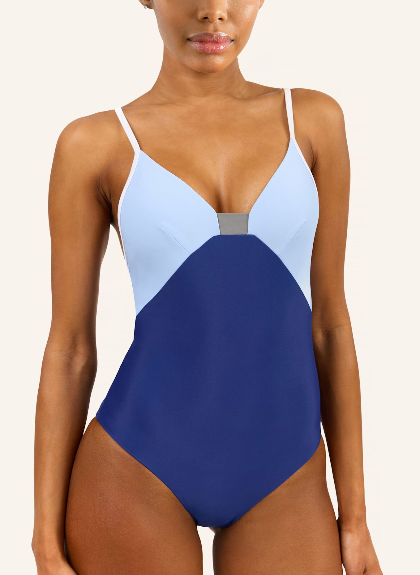 HORIZON ATHLETIC Swimsuits TIMOR: HELLBLAU/ DUNKELBLAU
