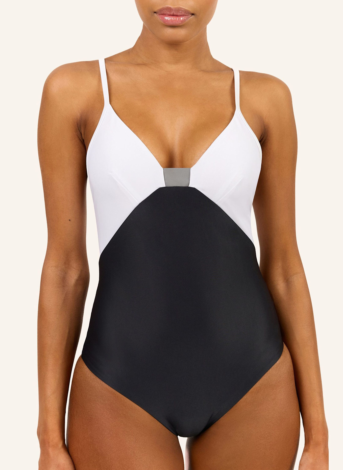 HORIZON ATHLETIC Swimsuits TIMOR: SCHWARZ/ WEISS