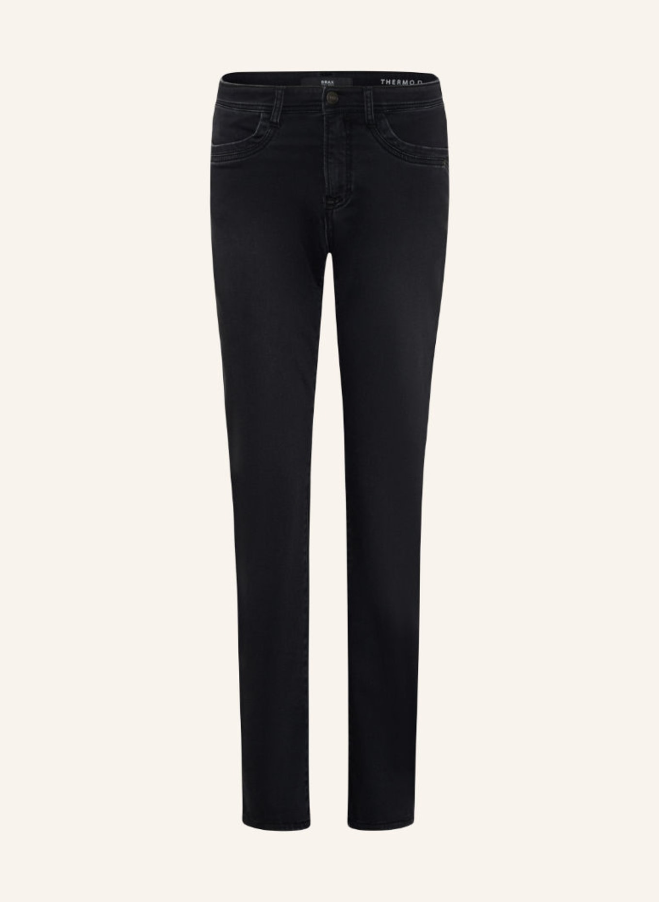 BRAX Five-Pocket-Jeans CAROLA dunkelgrau in STYLE