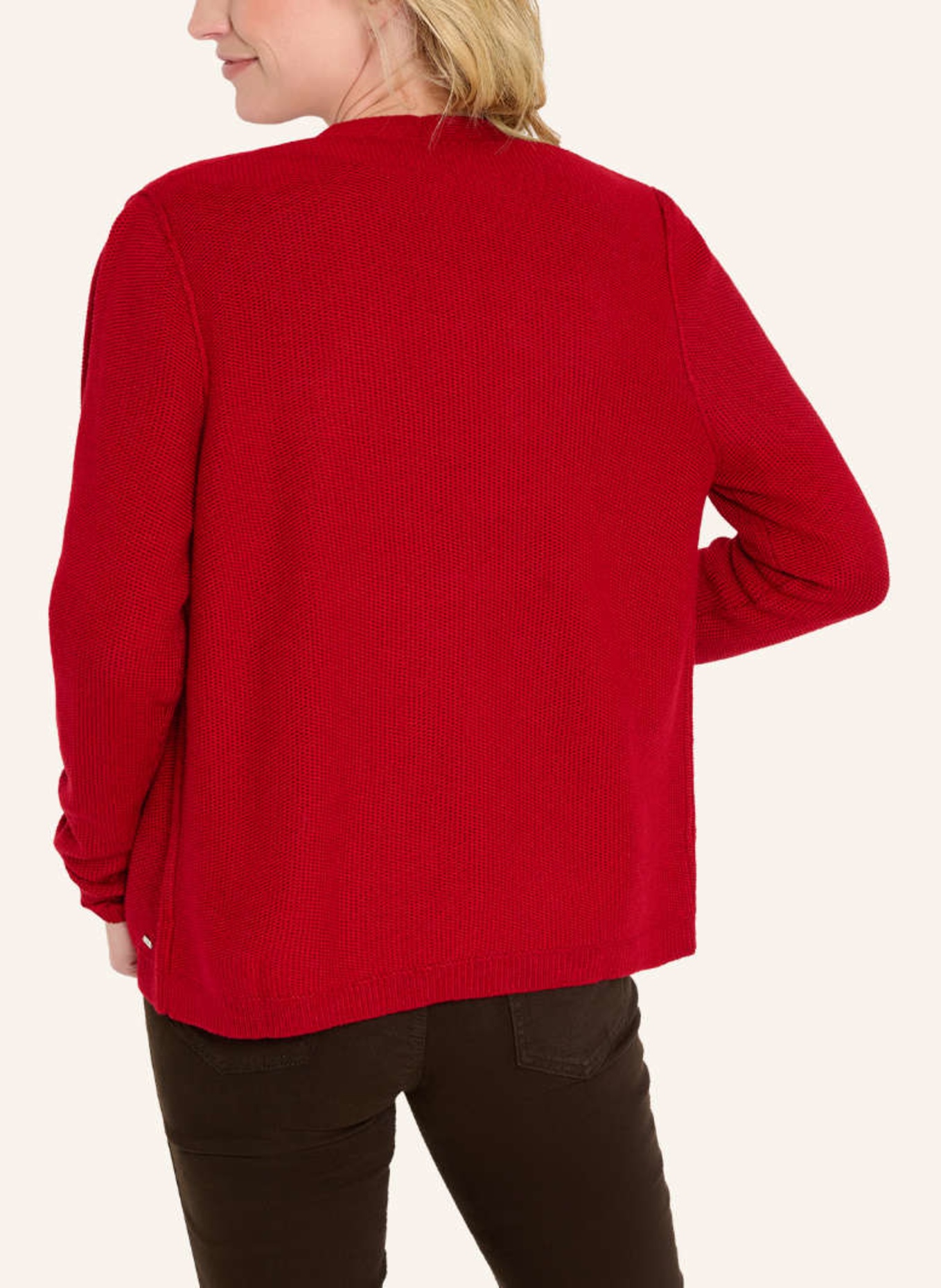 BRAX Strickjacke STYLE ANIQUE in rot