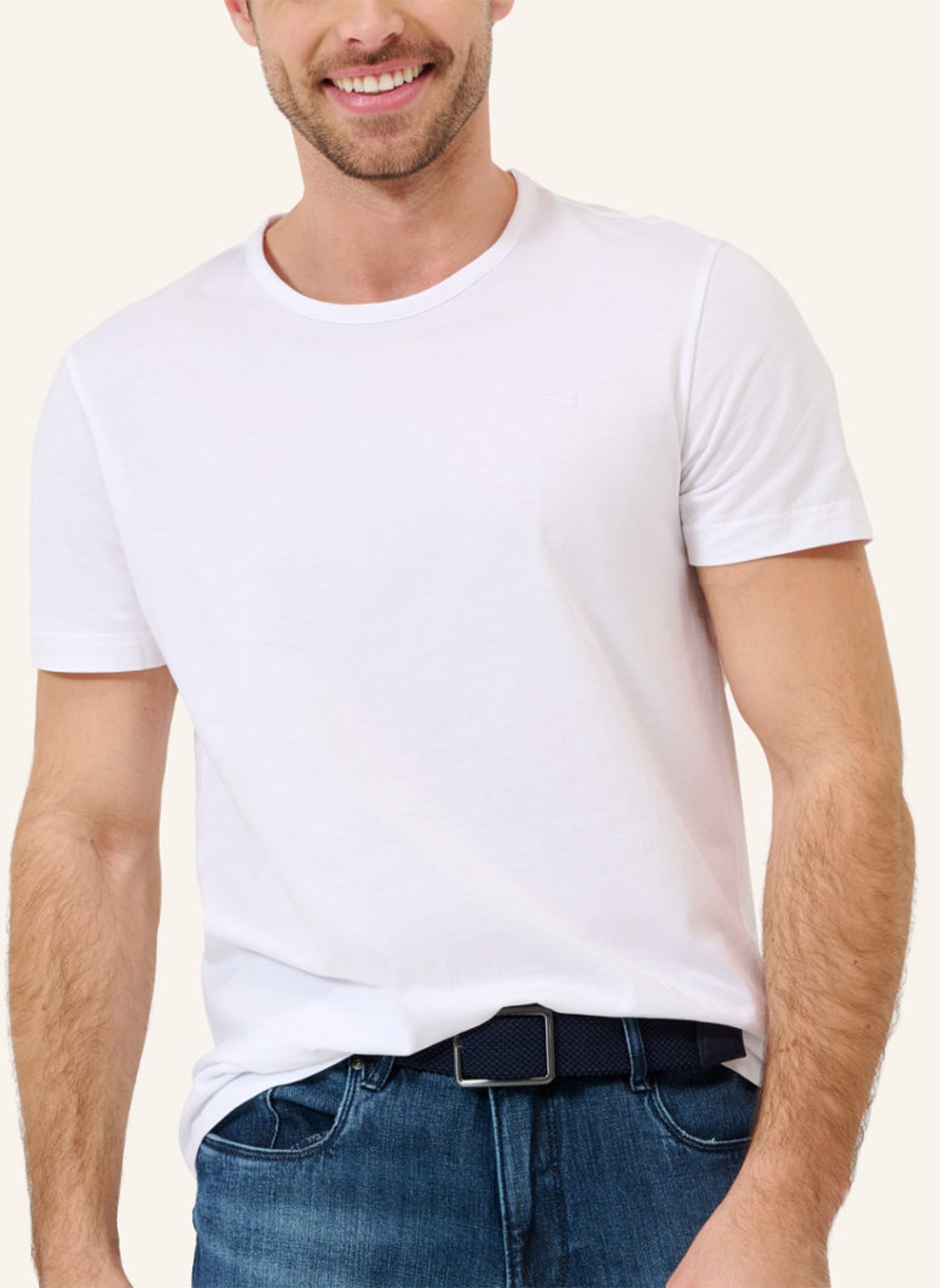 BRAX T-Shirt STYLE TONY, Farbe: WEISS (Bild 4)