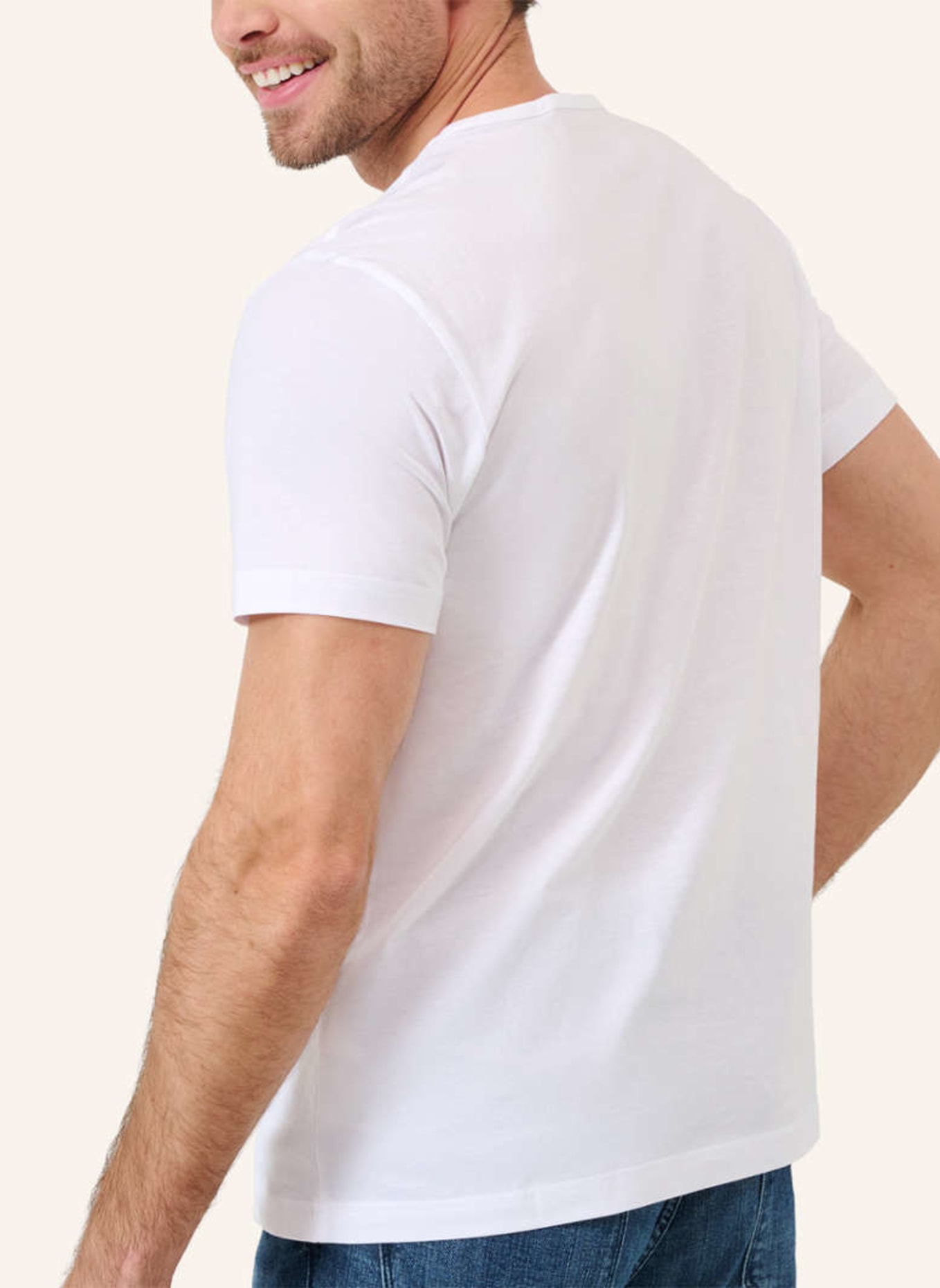 BRAX T-Shirt STYLE TONY, Farbe: WEISS (Bild 2)