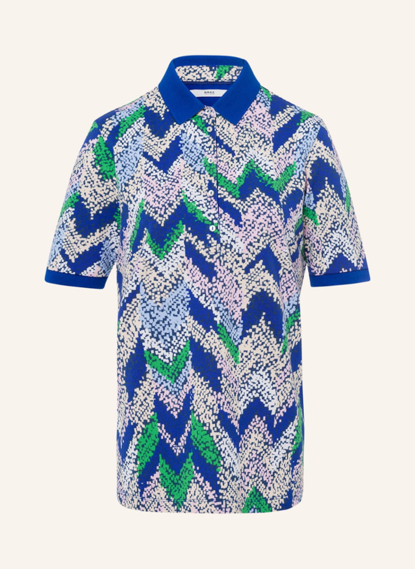 BRAX Piqué-Poloshirt STYLE CLEO, Farbe: DUNKELBLAU (Bild 1)