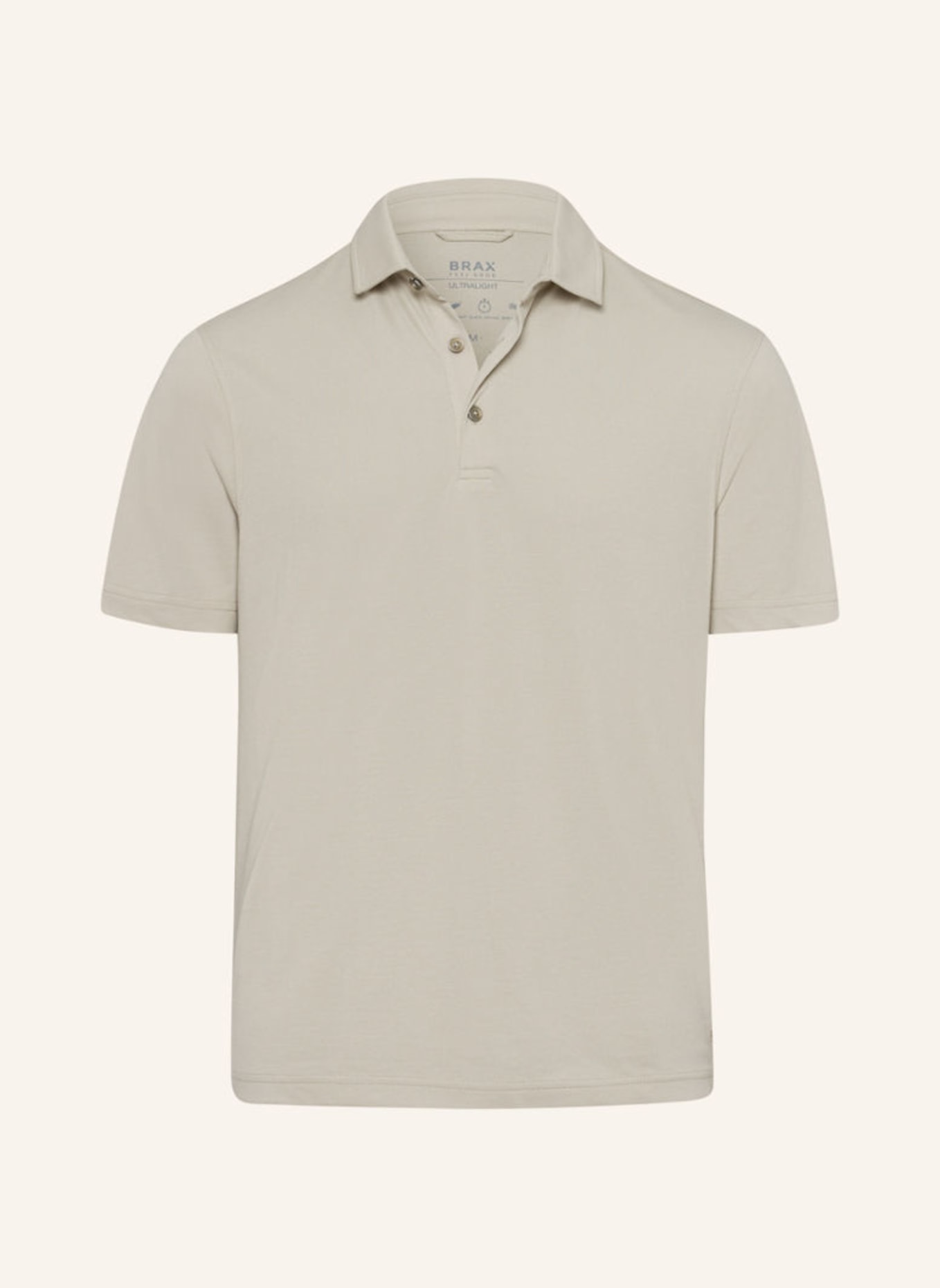 BRAX Piqué-Poloshirt STYLE PEPE, Farbe: BEIGE (Bild 1)