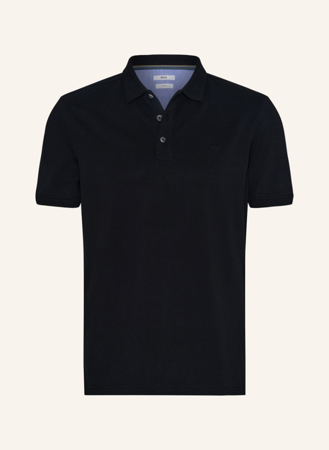 BRAX Poloshirt STYLE PETE, Farbe: SCHWARZ (Bild 1)