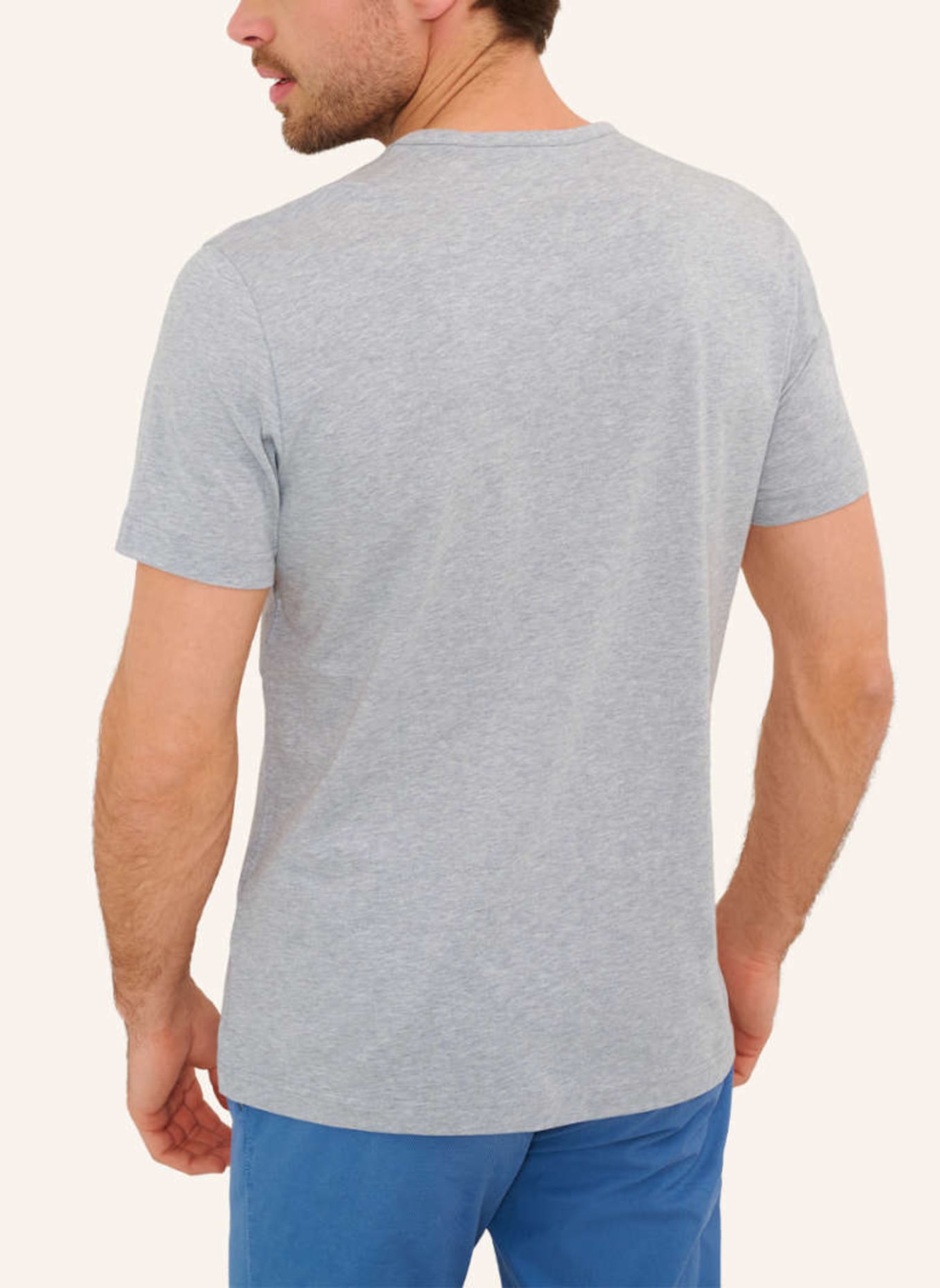 BRAX T-Shirt STYLE TONY, Farbe: HELLGRAU (Bild 2)