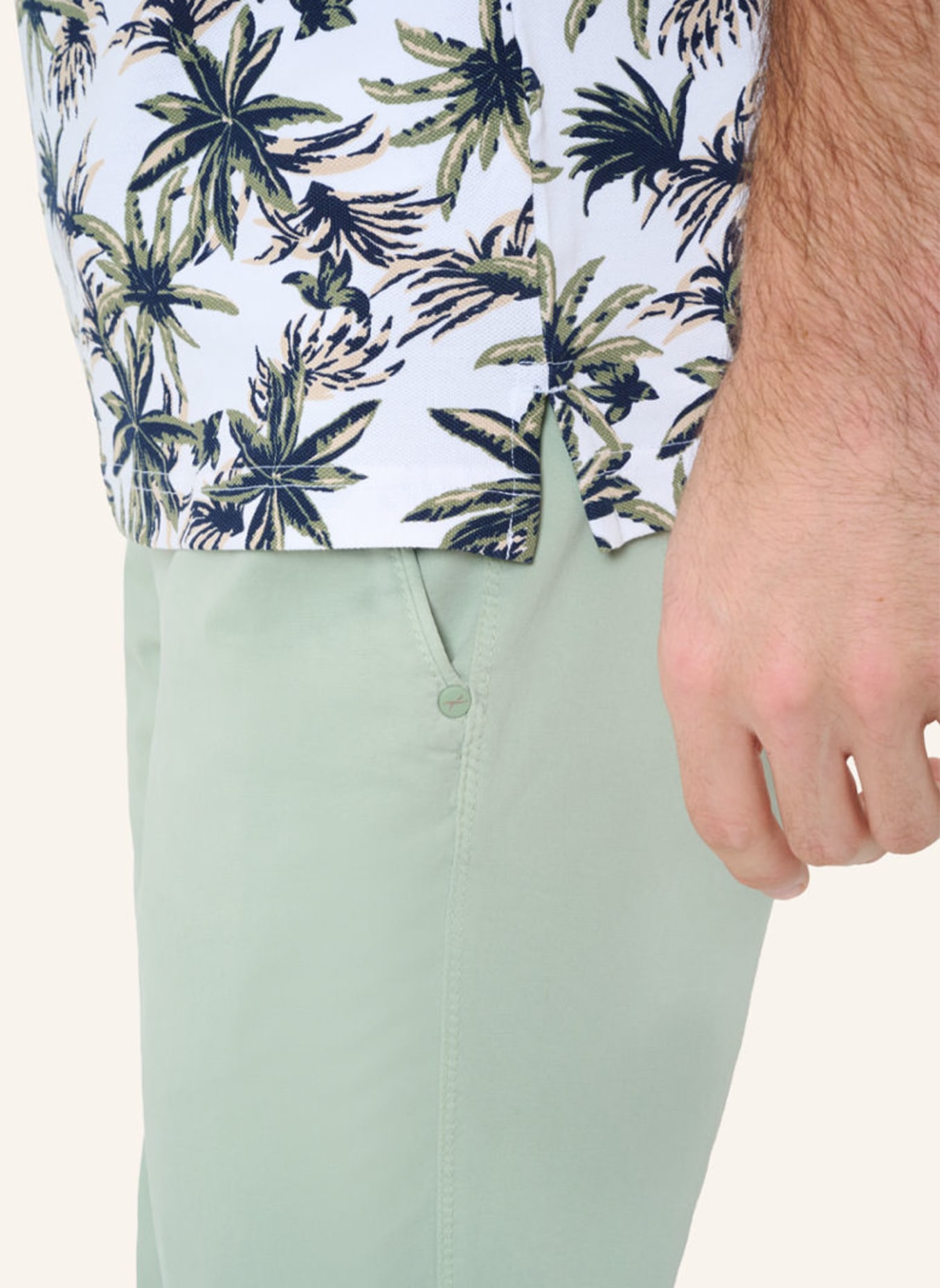 BRAX Piqué-Poloshirt STYLE PERRY, Farbe: WEISS (Bild 3)