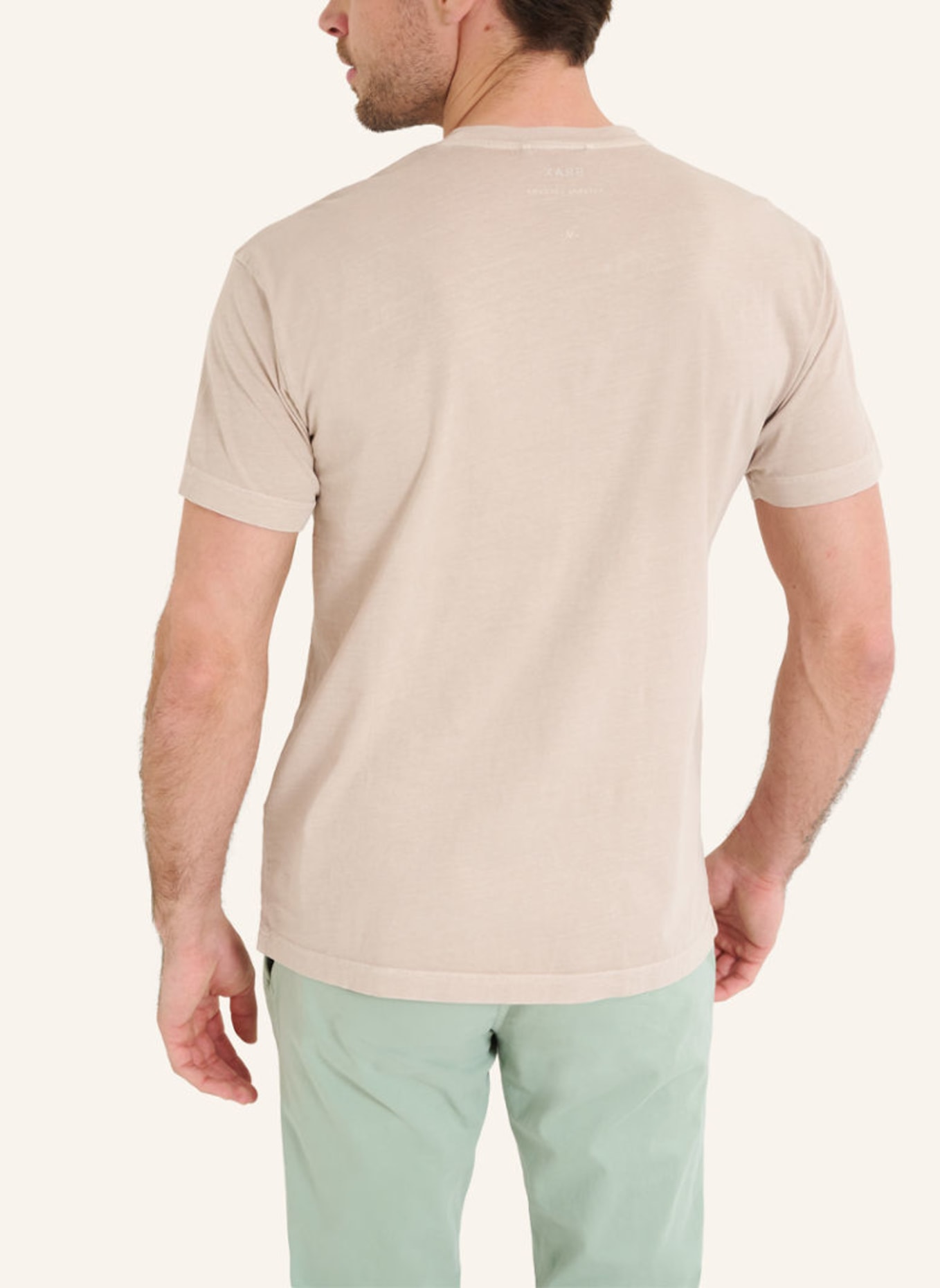 BRAX T-Shirt STYLE TODD, Farbe: BEIGE (Bild 2)