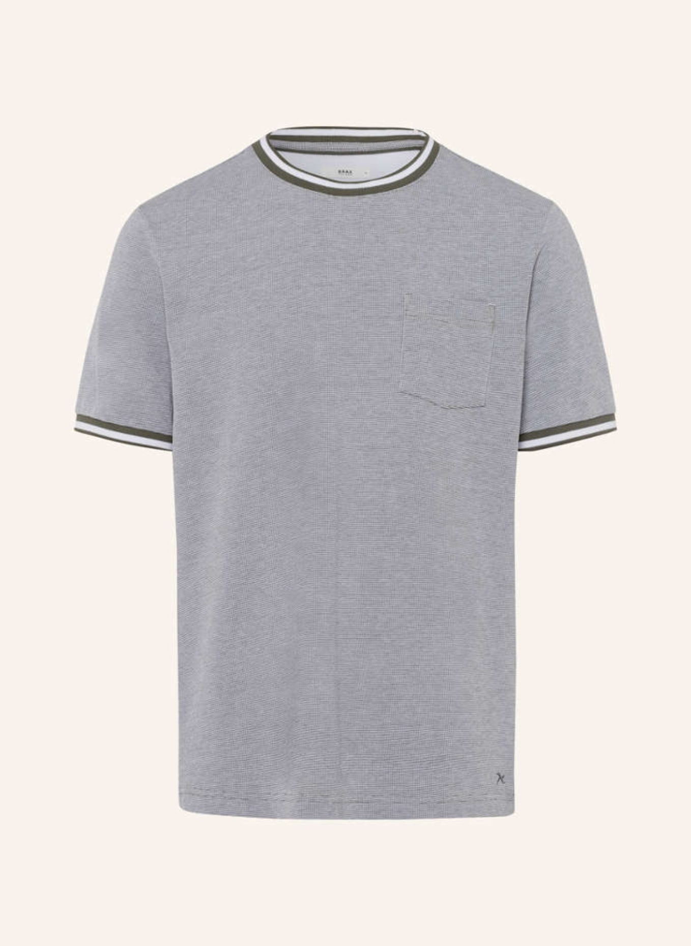BRAX T-Shirt STYLE TODD, Farbe: OLIV (Bild 1)