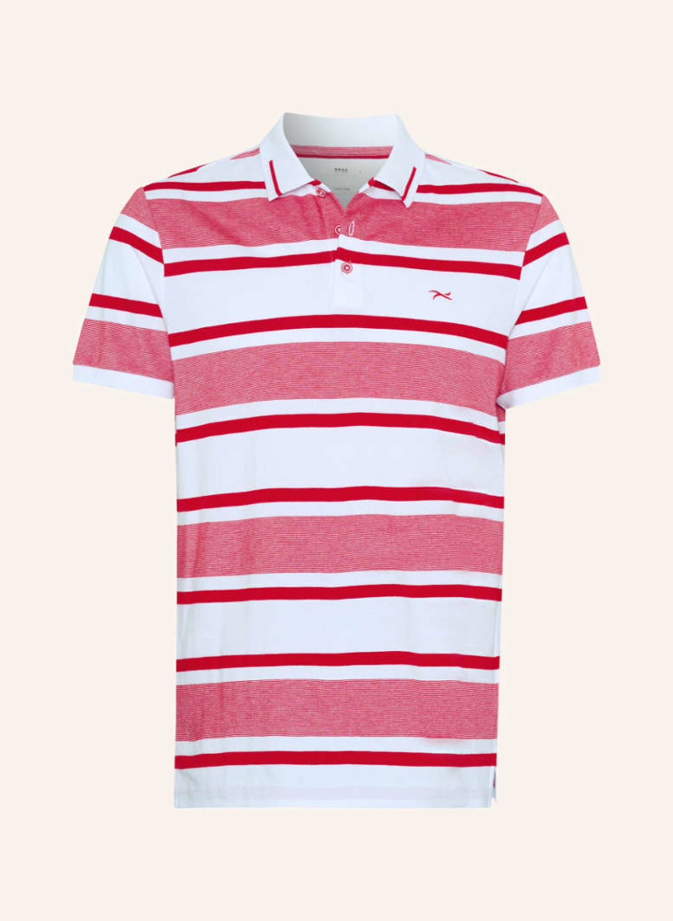 BRAX Piqué-Poloshirt STYLE PARKER, Farbe: ROT (Bild 1)