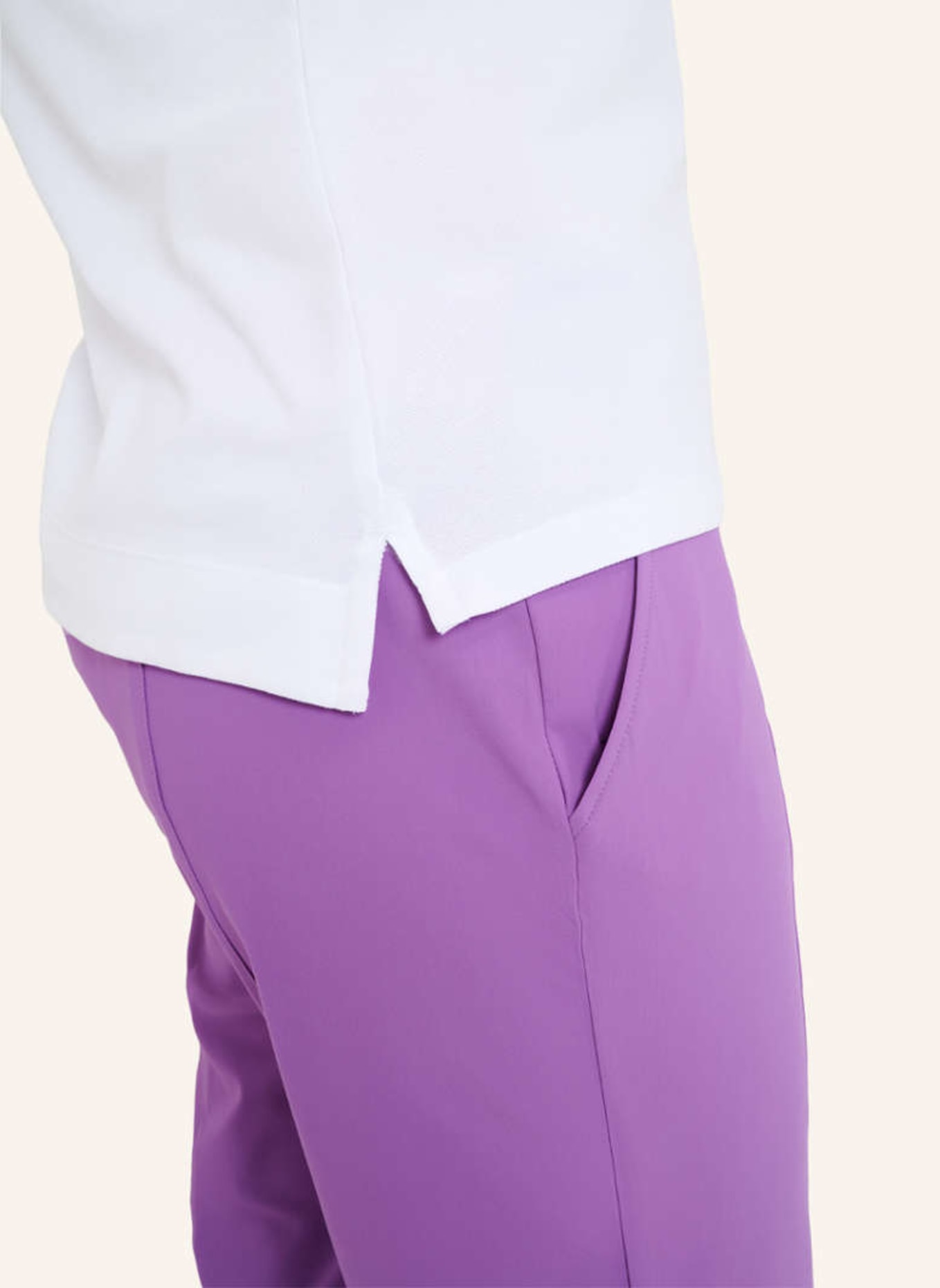 BRAX Piqué-Poloshirt STYLE CLEO, Farbe: WEISS (Bild 3)