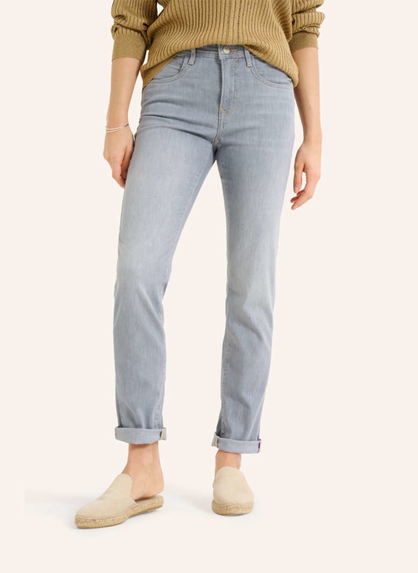 BRAX Jeans STYLE CAROLA, Farbe: HELLGRAU (Bild 4)