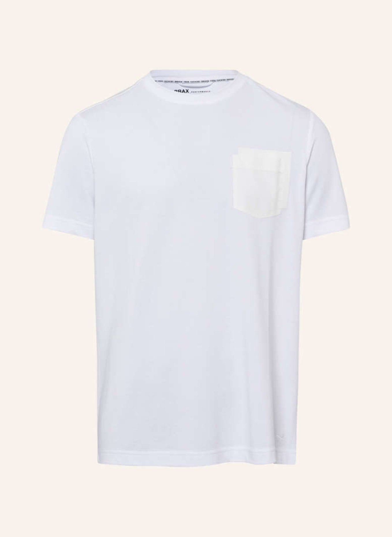 BRAX T-Shirt STYLE TRENT, Farbe: WEISS (Bild 1)