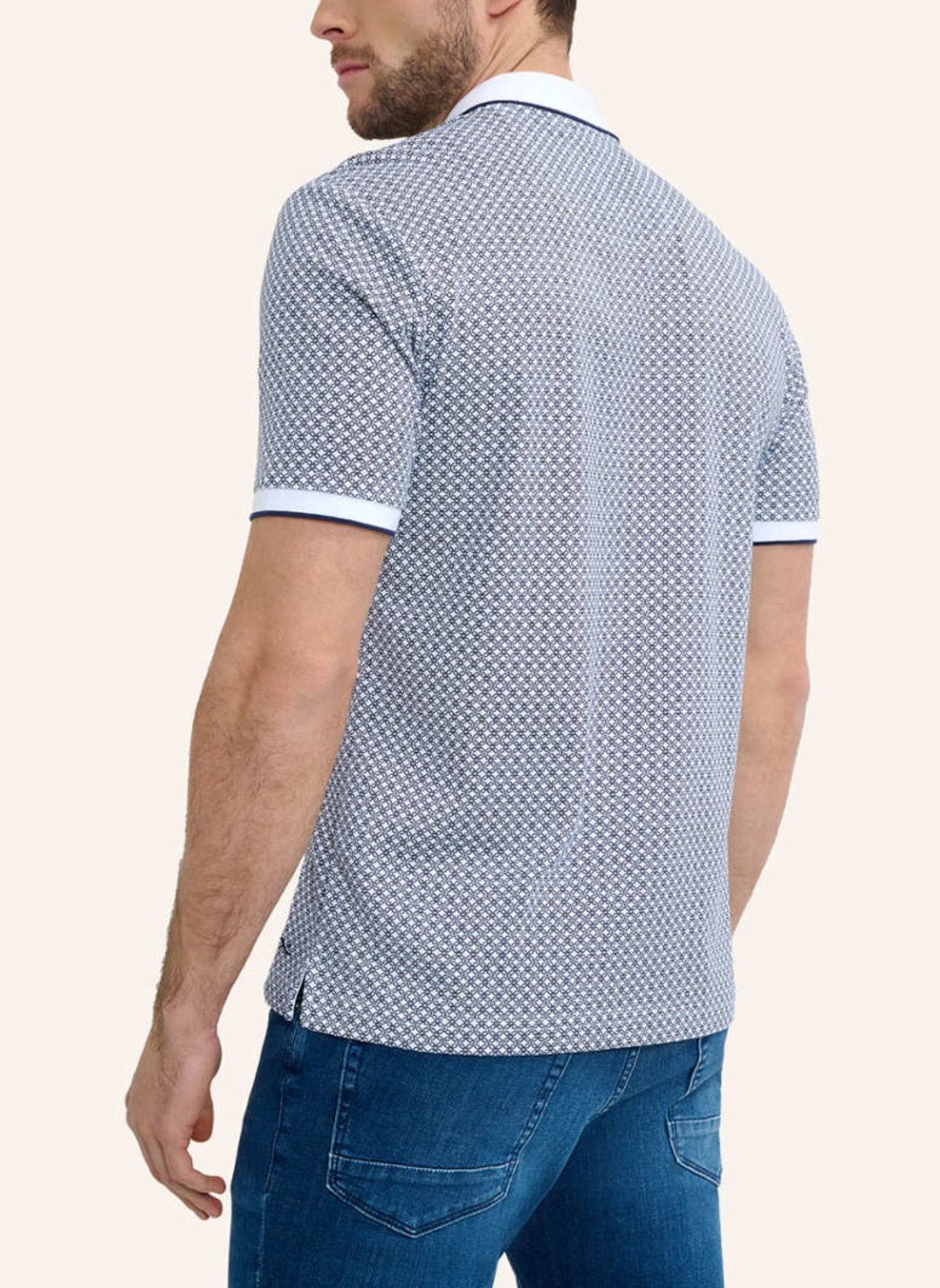 BRAX Piqué-Poloshirt STYLE PERRY, Farbe: WEISS (Bild 2)