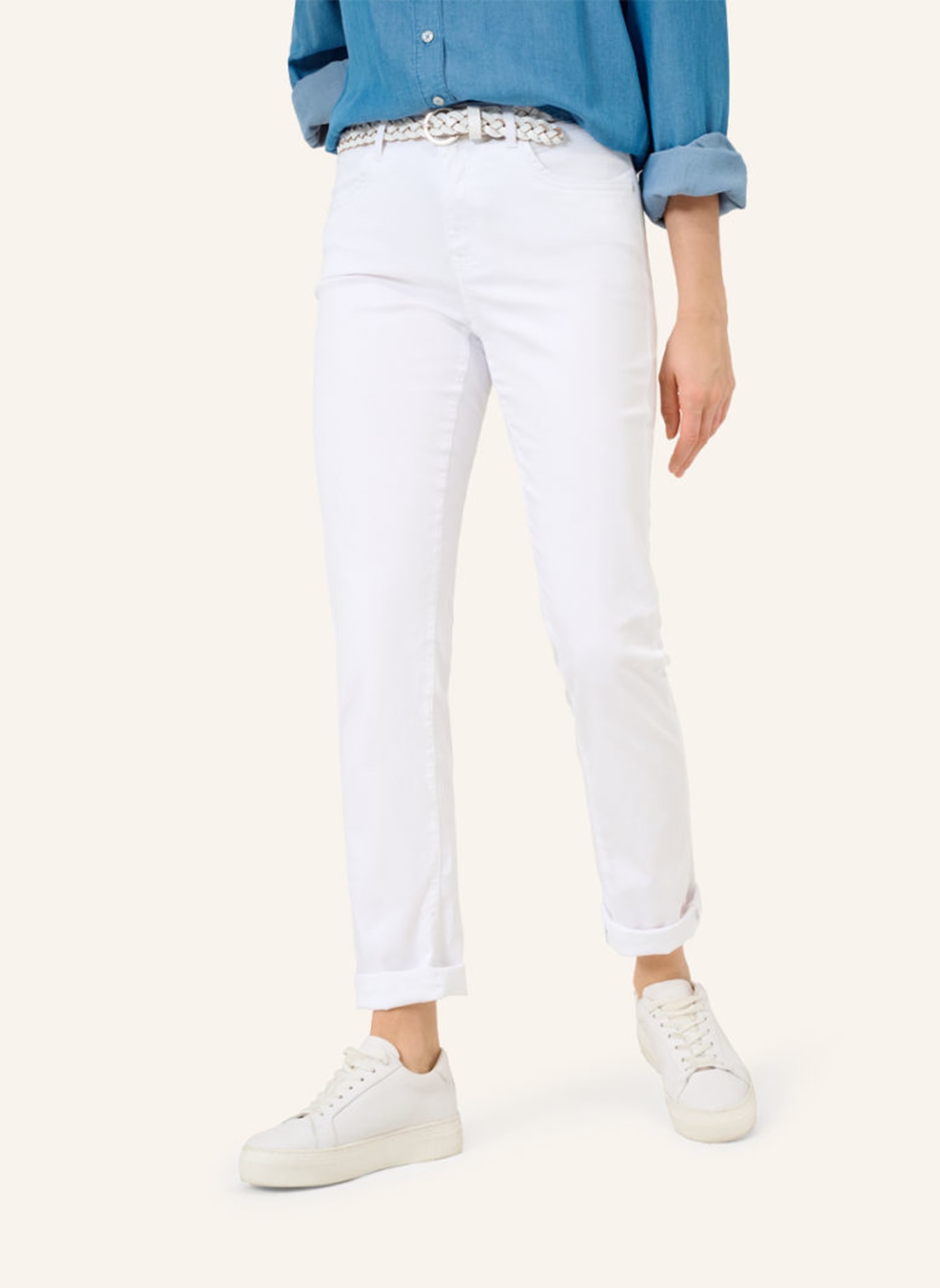 BRAX Jeans STYLE CAROLA, Farbe: WEISS (Bild 4)