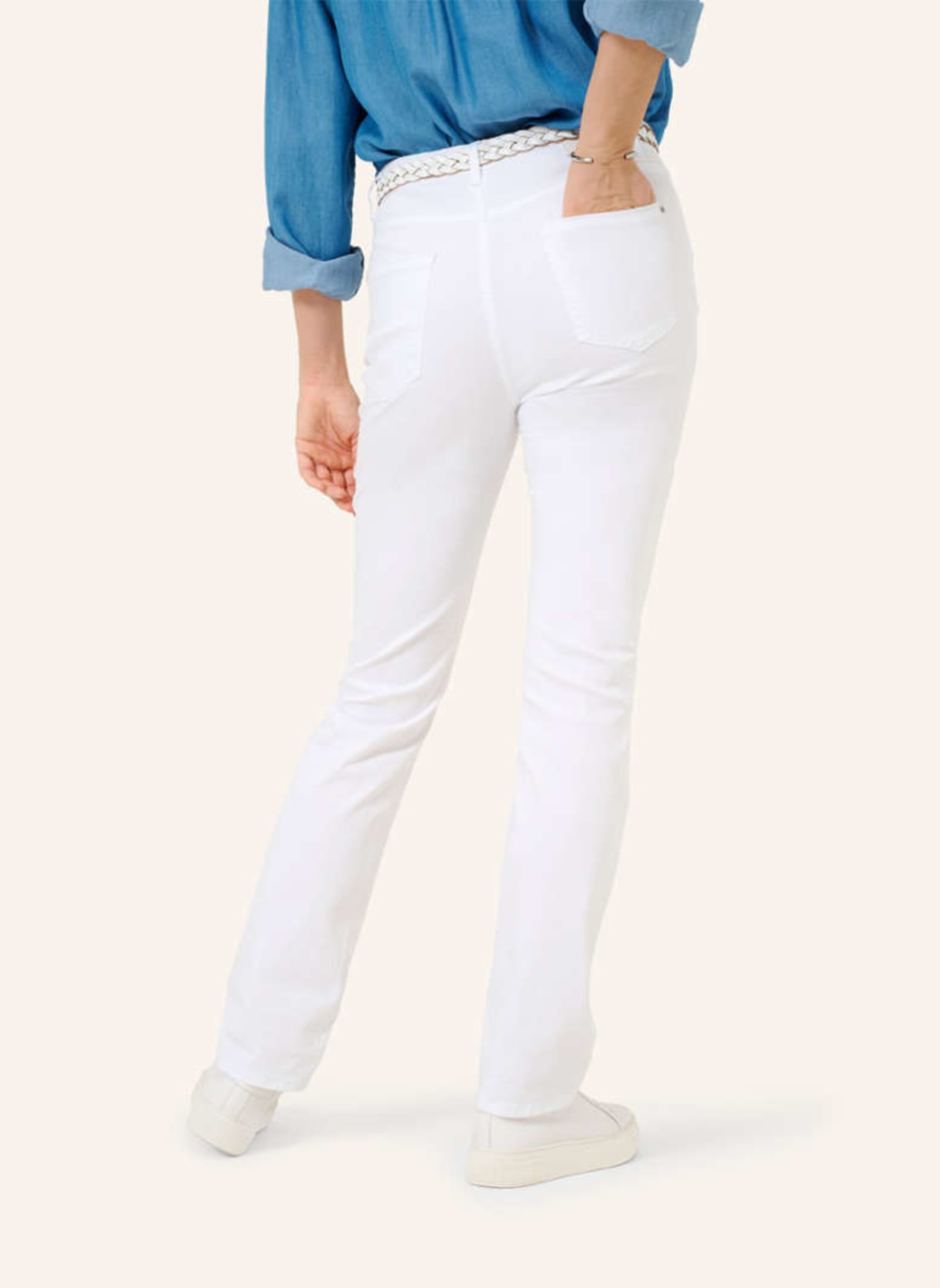 BRAX Jeans STYLE CAROLA, Farbe: WEISS (Bild 2)