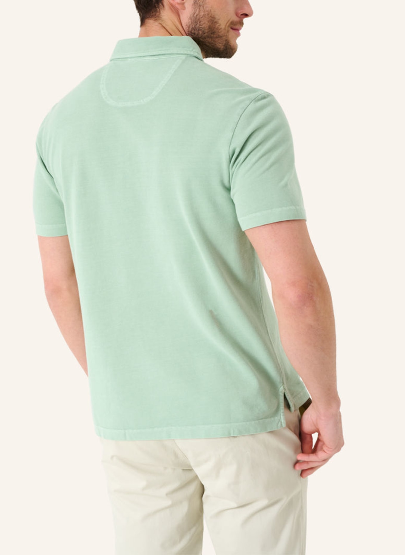 BRAX Piqué-Poloshirt STYLE PHILO, Farbe: HELLGRÜN (Bild 2)