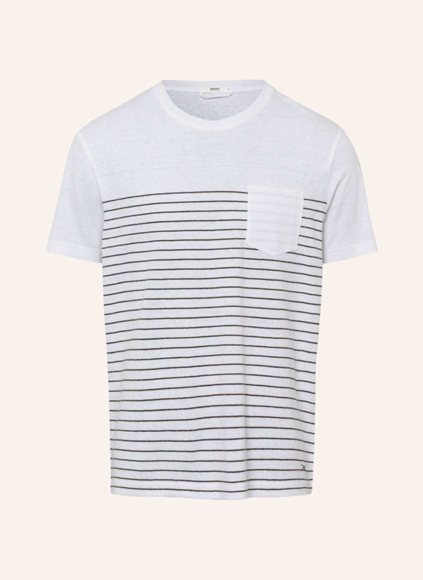 BRAX T-Shirt STYLE TIMO, Farbe: OLIV (Bild 1)