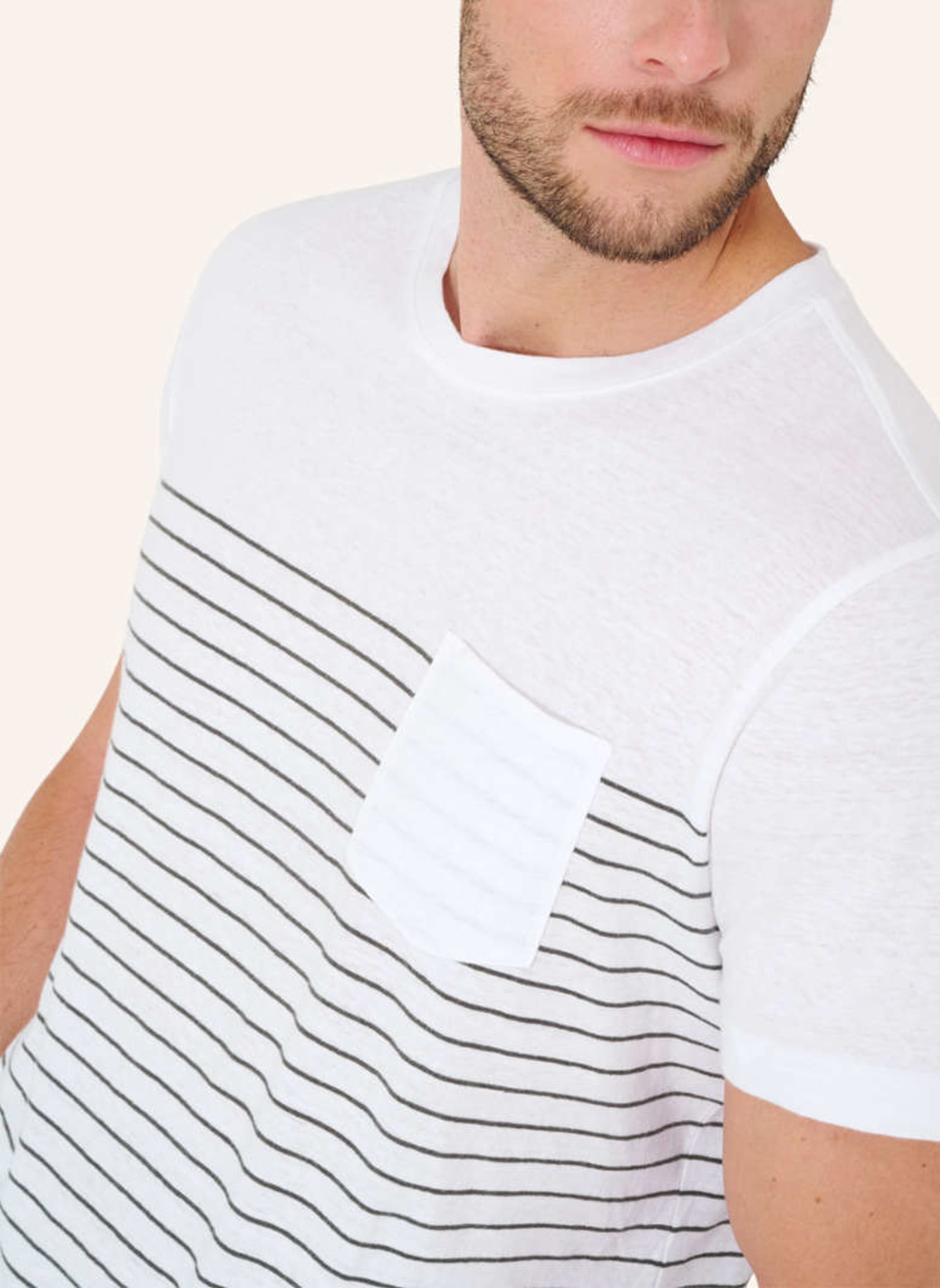 BRAX T-Shirt STYLE TIMO, Farbe: OLIV (Bild 3)