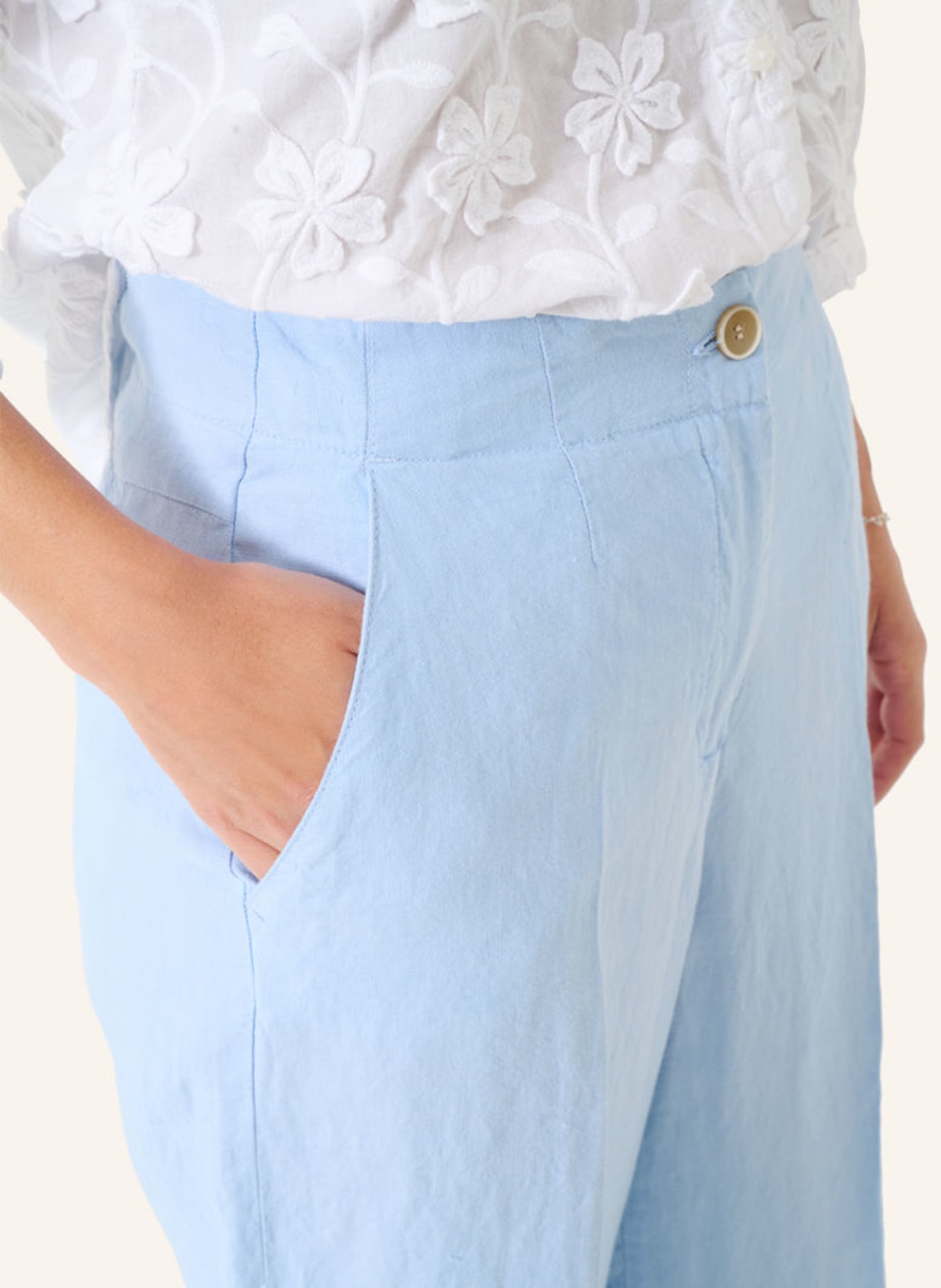 BRAX Culotte STYLE MAINE S, Farbe: HELLBLAU (Bild 3)