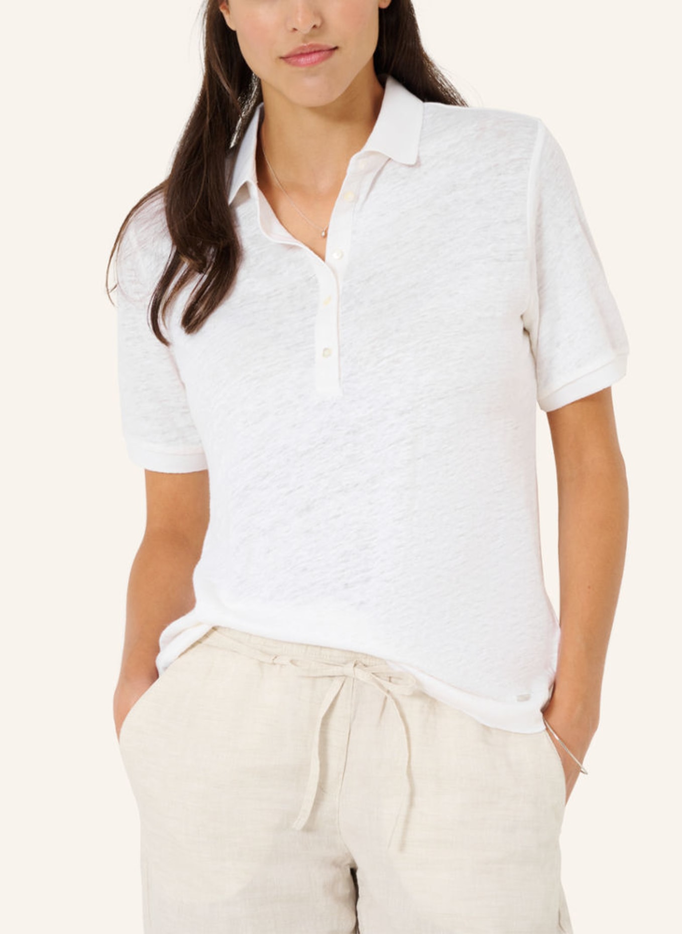 BRAX T-Shirt STYLE CLAIRE, Farbe: WEISS (Bild 4)