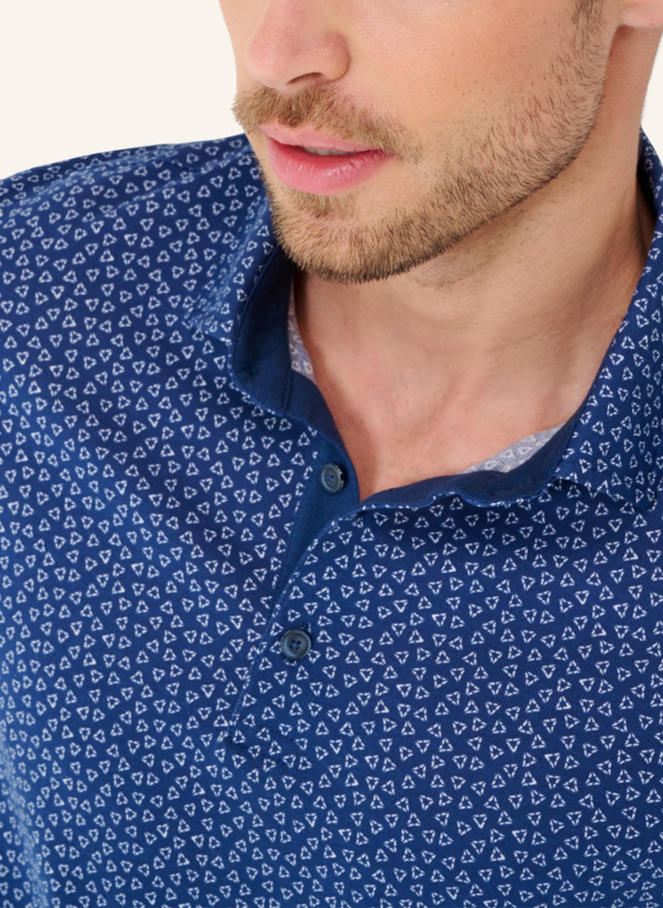 BRAX Piqué-Poloshirt STYLE PICO, Farbe: BLAU (Bild 3)