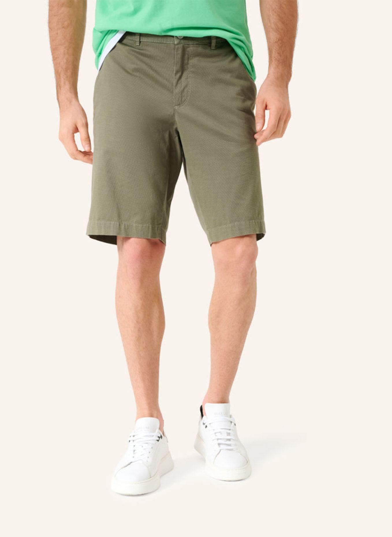 BRAX Shorts STYLE BOZEN, Farbe: OLIV (Bild 4)