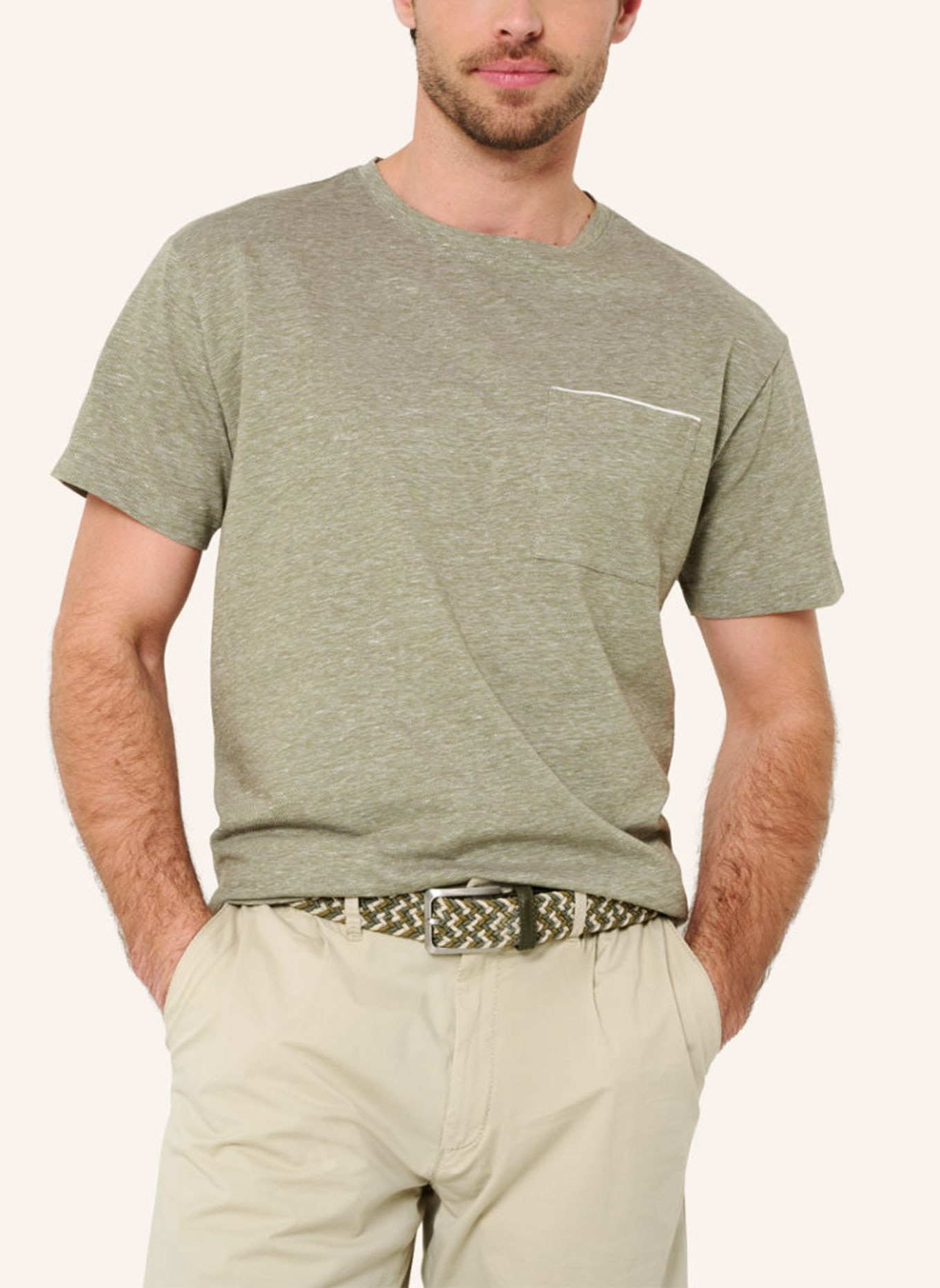 BRAX T-Shirt STYLE TIMMY, Farbe: GRÜN (Bild 4)