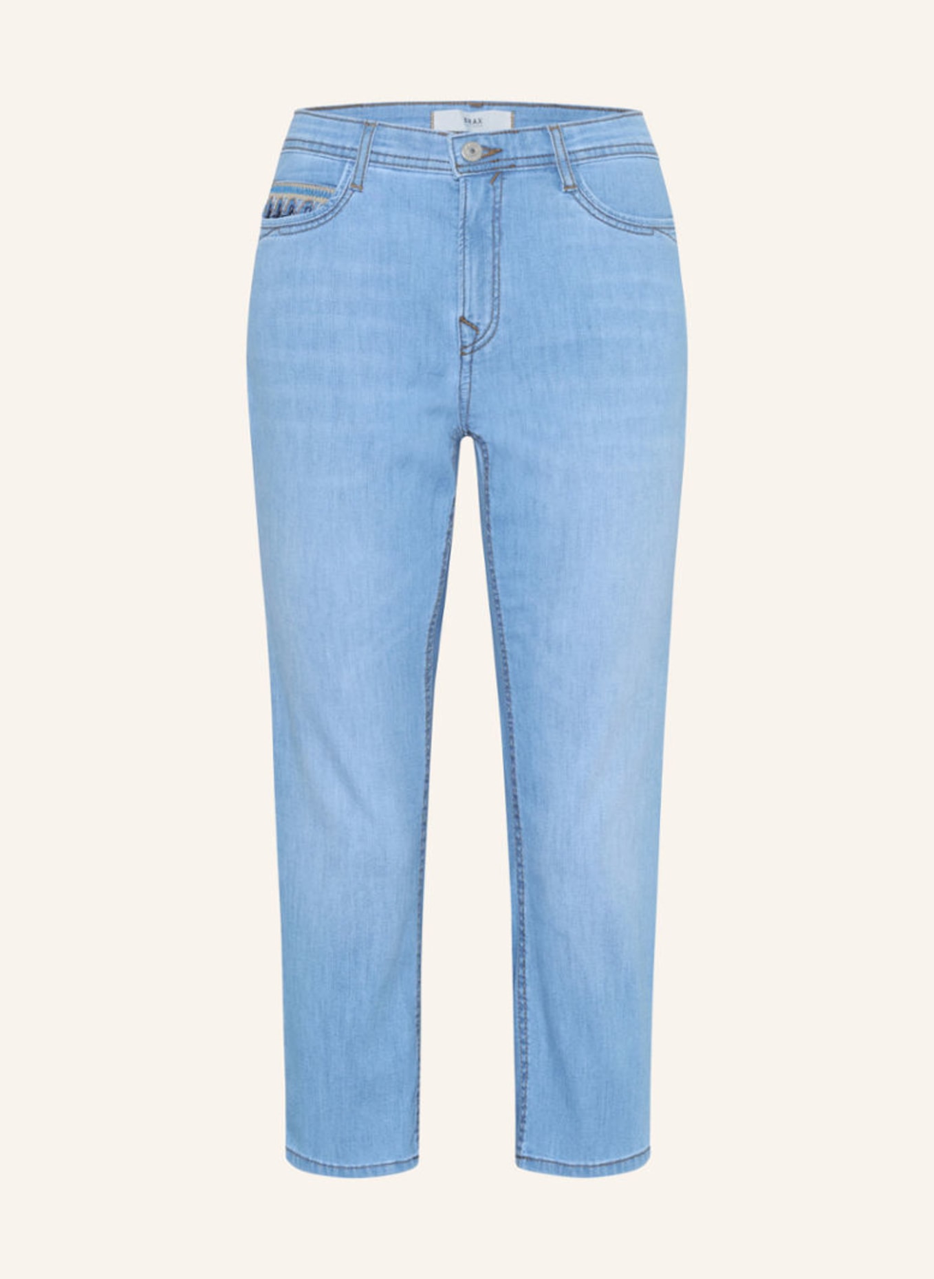 BRAX 3/4-Jeans STYLE MARY C, Farbe: HELLBLAU (Bild 1)