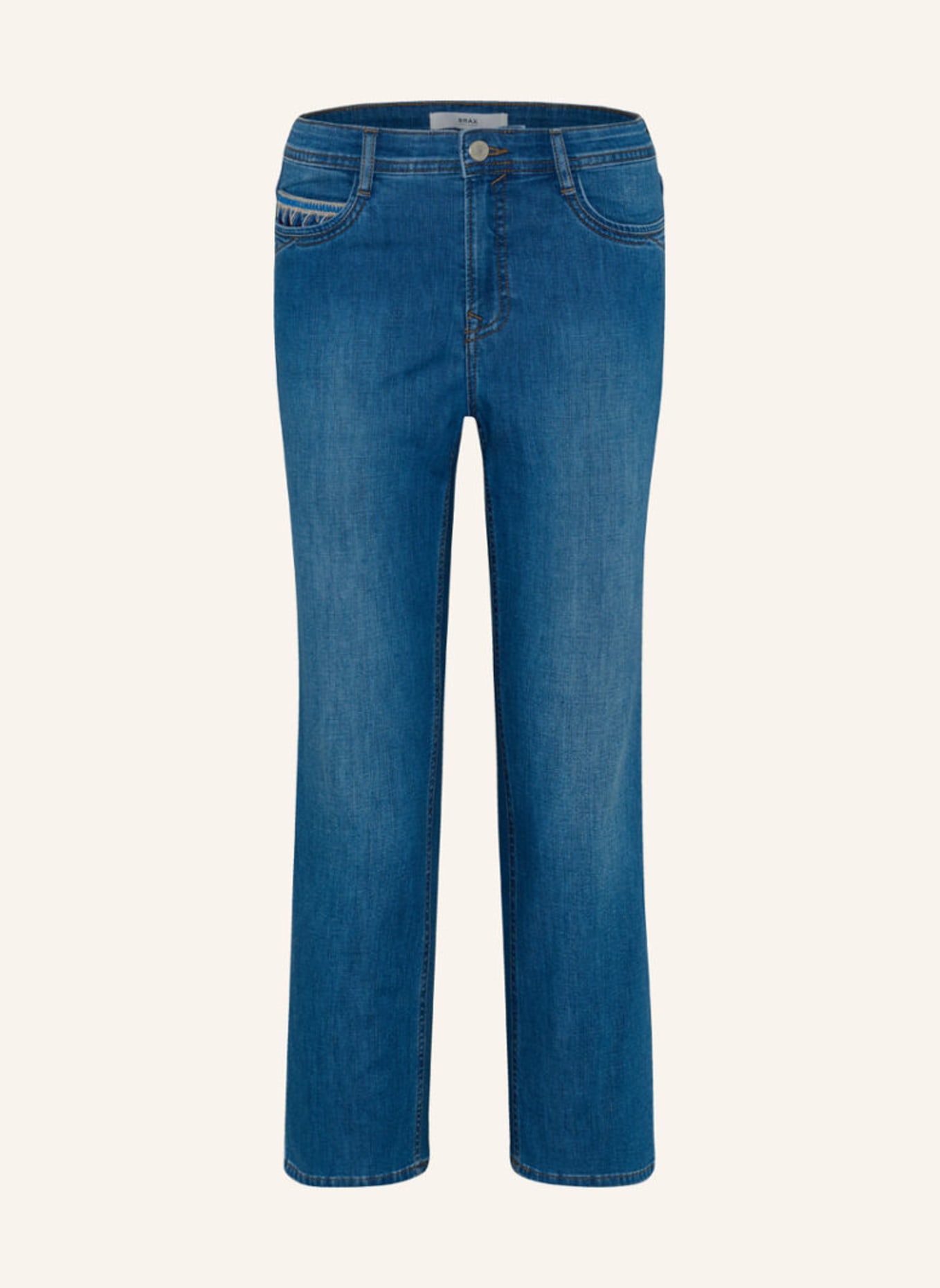 BRAX 3/4-Jeans STYLE MARY C, Farbe: BLAU (Bild 1)