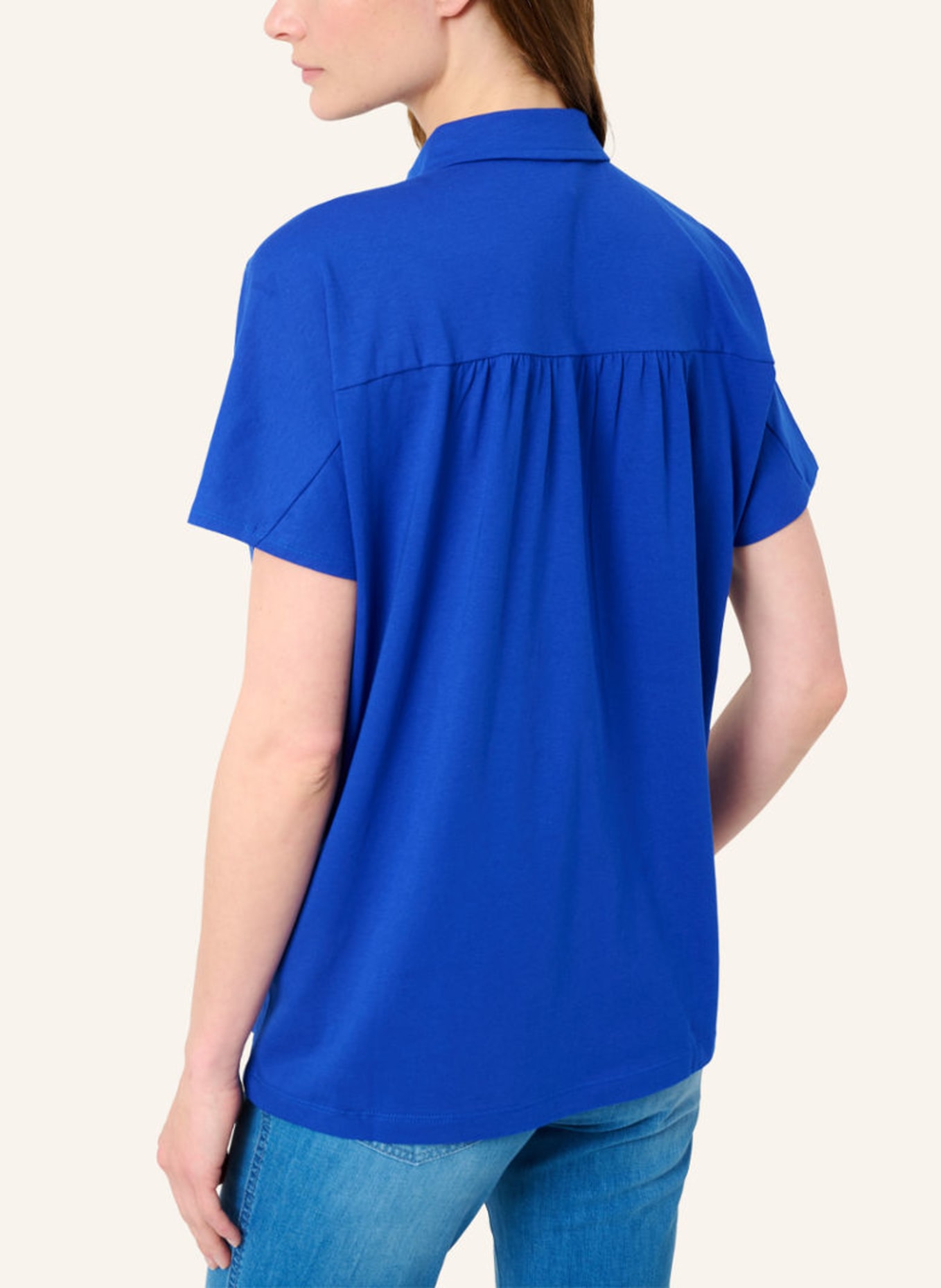 BRAX Poloshirt STYLE CLARE, Farbe: DUNKELBLAU (Bild 2)