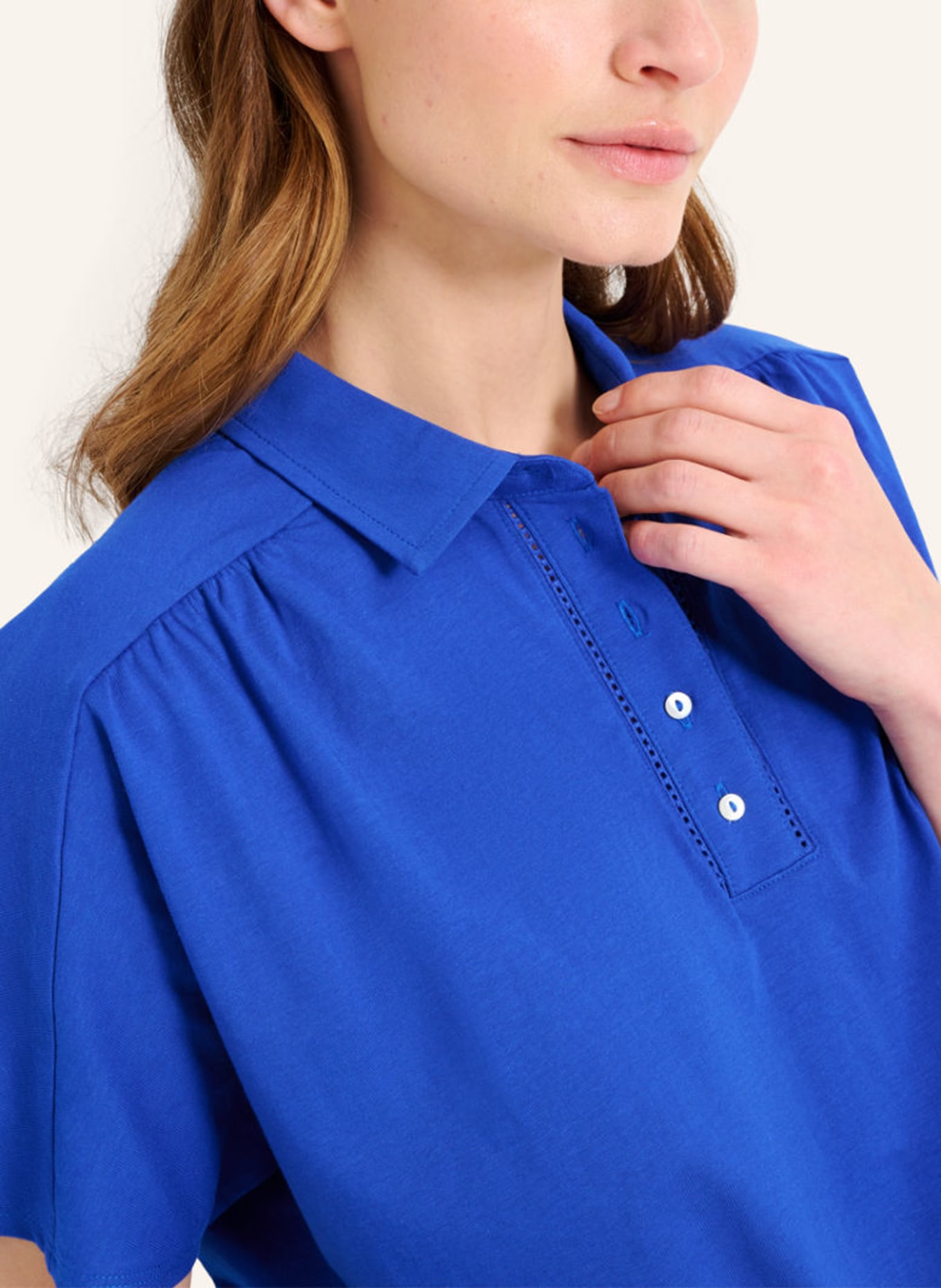 BRAX Poloshirt STYLE CLARE, Farbe: DUNKELBLAU (Bild 3)