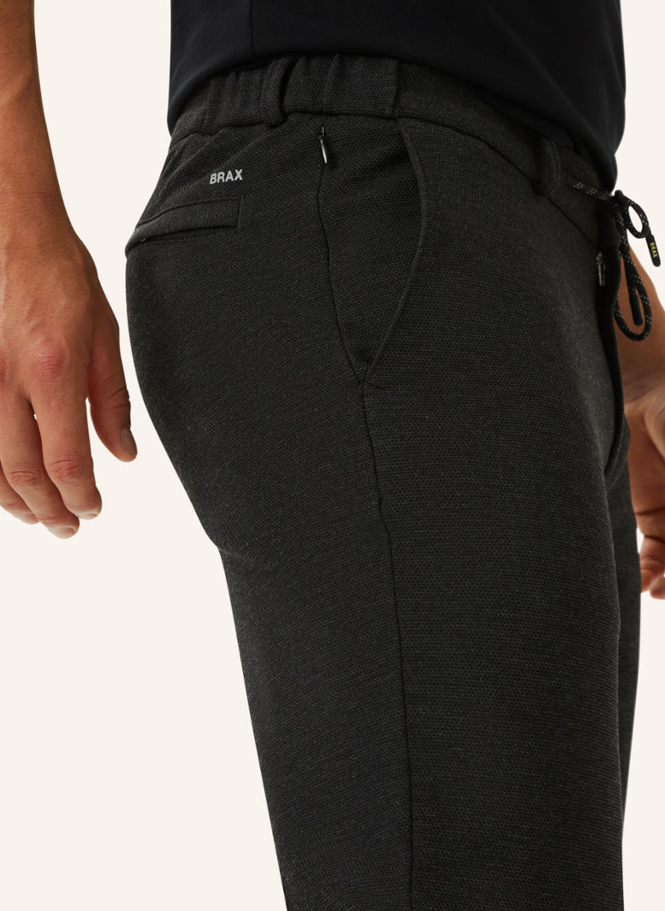 BRAX Jogpants|Chino STYLE SILVIO, Farbe: DUNKELGRAU (Bild 3)