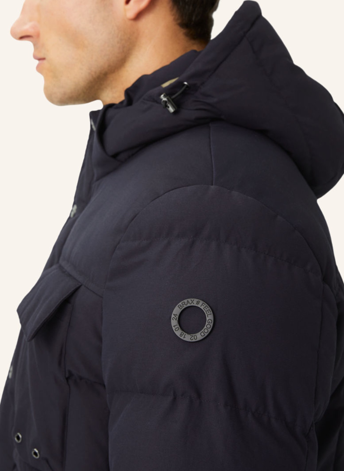 BRAX Steppjacke STYLE MARCO, Farbe: DUNKELBLAU (Bild 3)