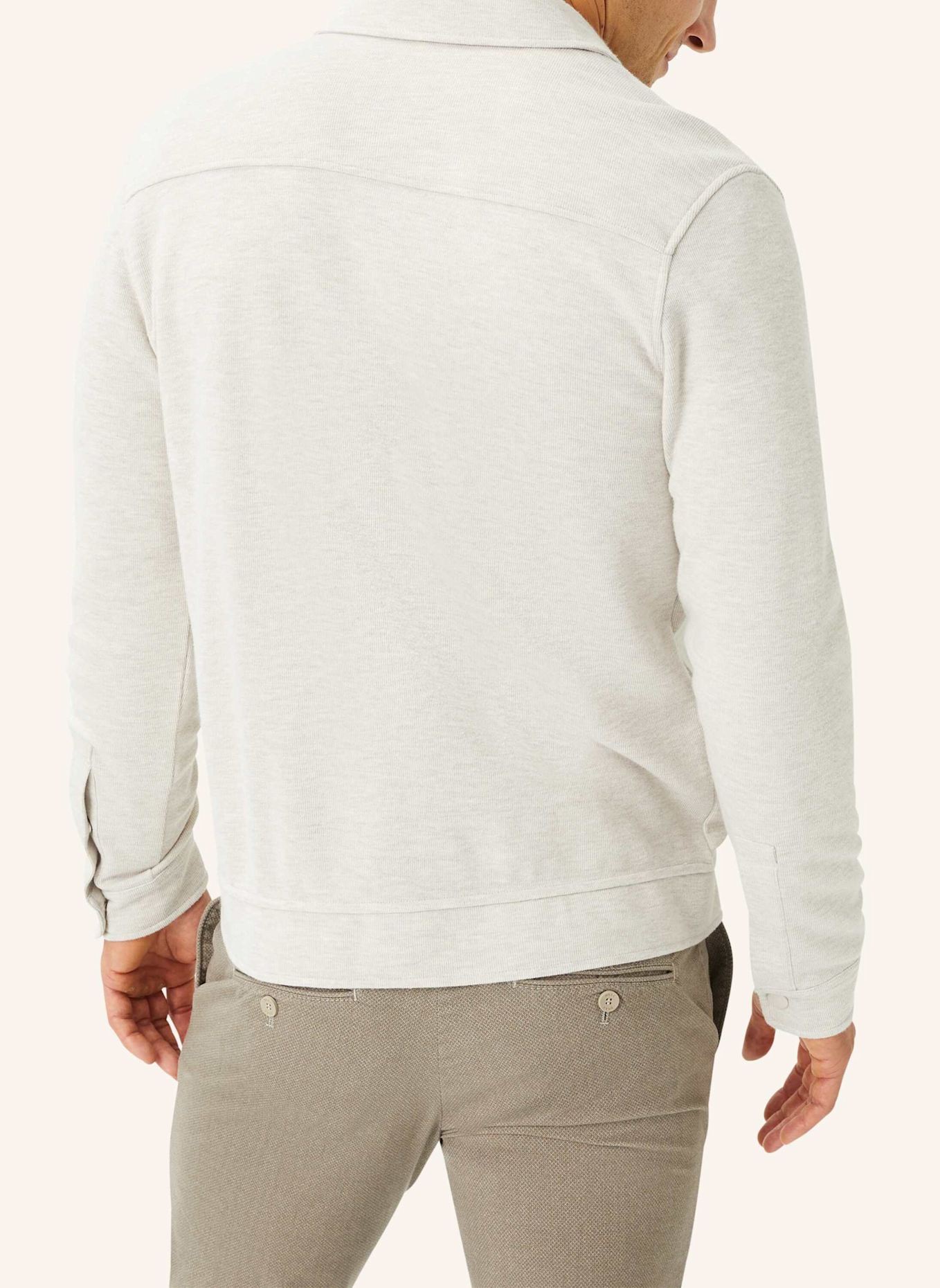 BRAX Sweatjacke STYLE SANTIAGO, Farbe: BEIGE (Bild 2)