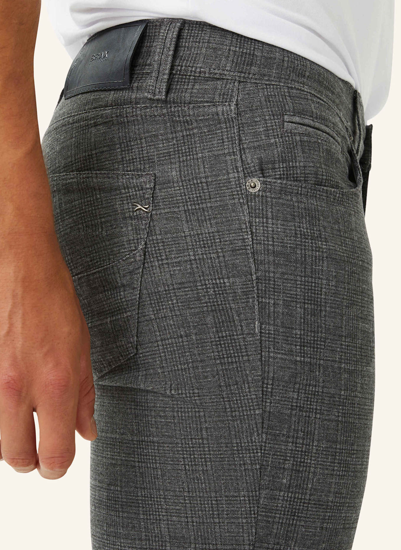 BRAX Five-Pocket-Hose STYLE CADIZ, Farbe: GRAU (Bild 3)