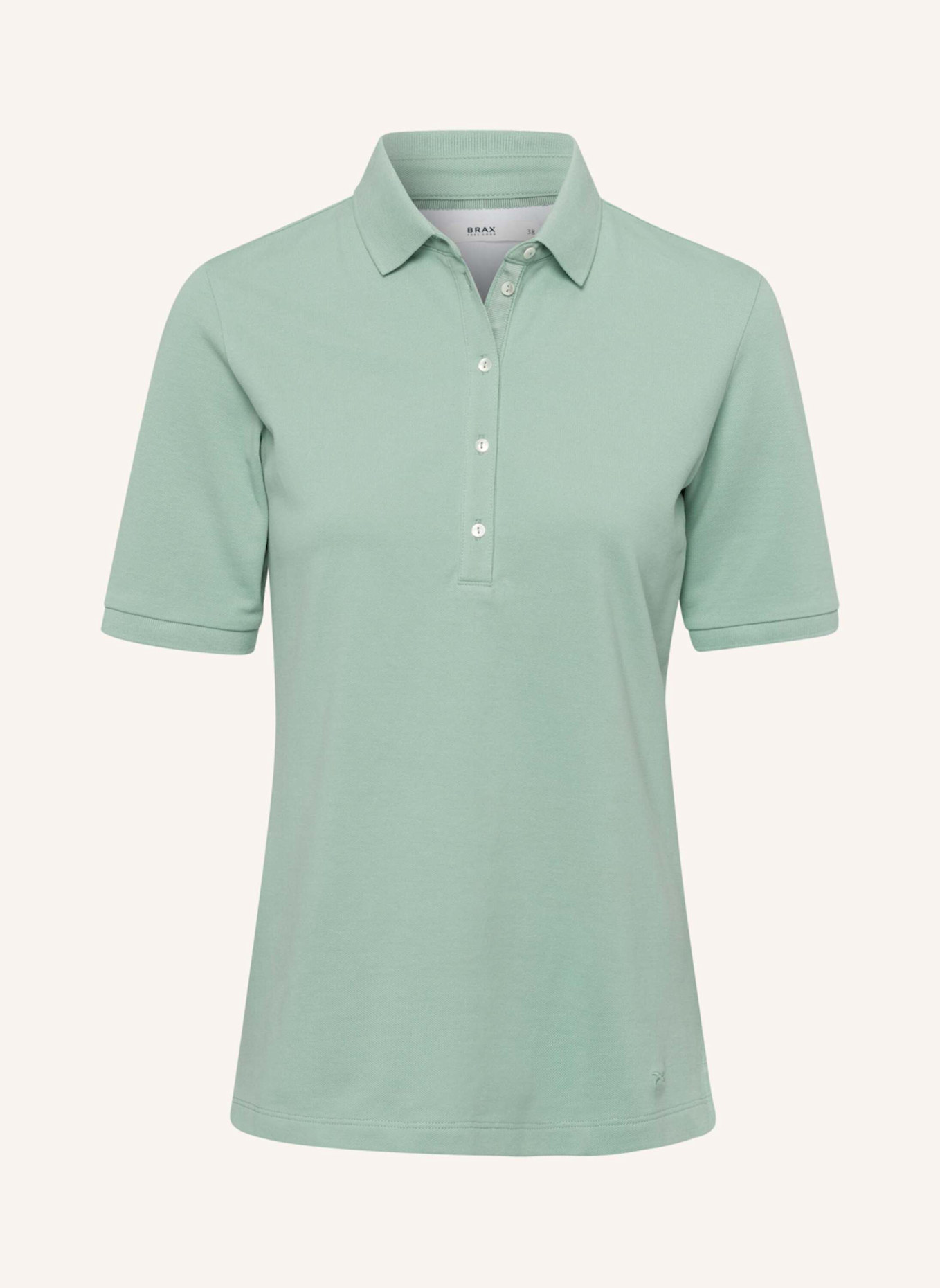 BRAX Piqué-Poloshirt STYLE CLEO, Farbe: MINT (Bild 1)