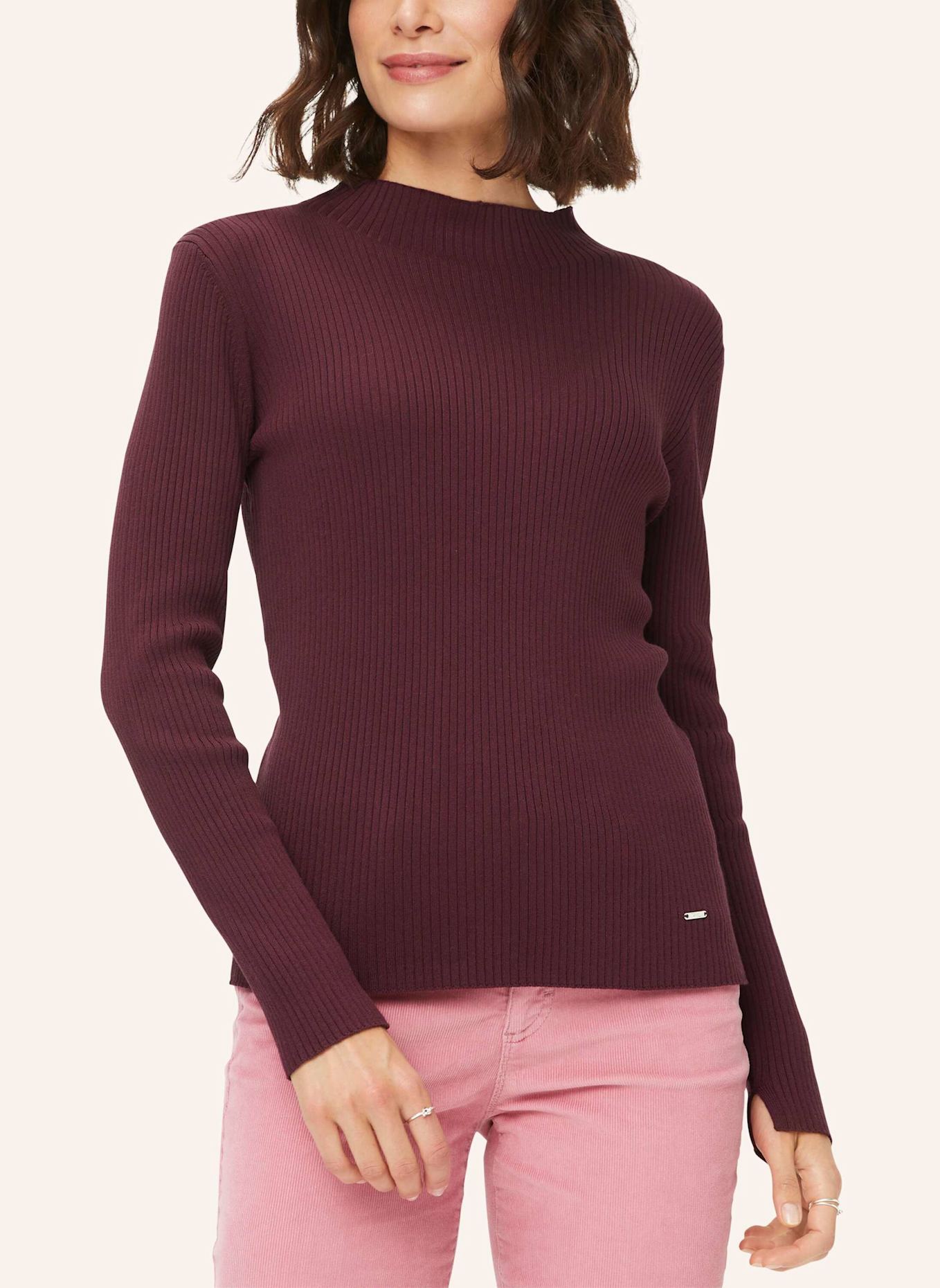 BRAX Pullover STYLE LYNN, Farbe: DUNKELLILA (Bild 4)