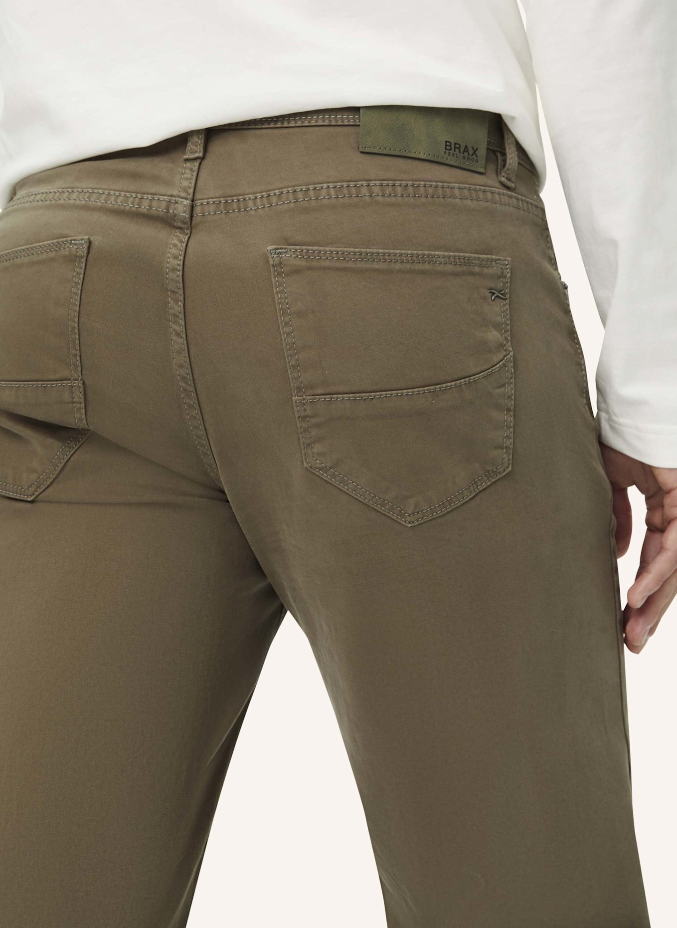 BRAX Hose STYLE CADIZ, Farbe: KHAKI (Bild 3)