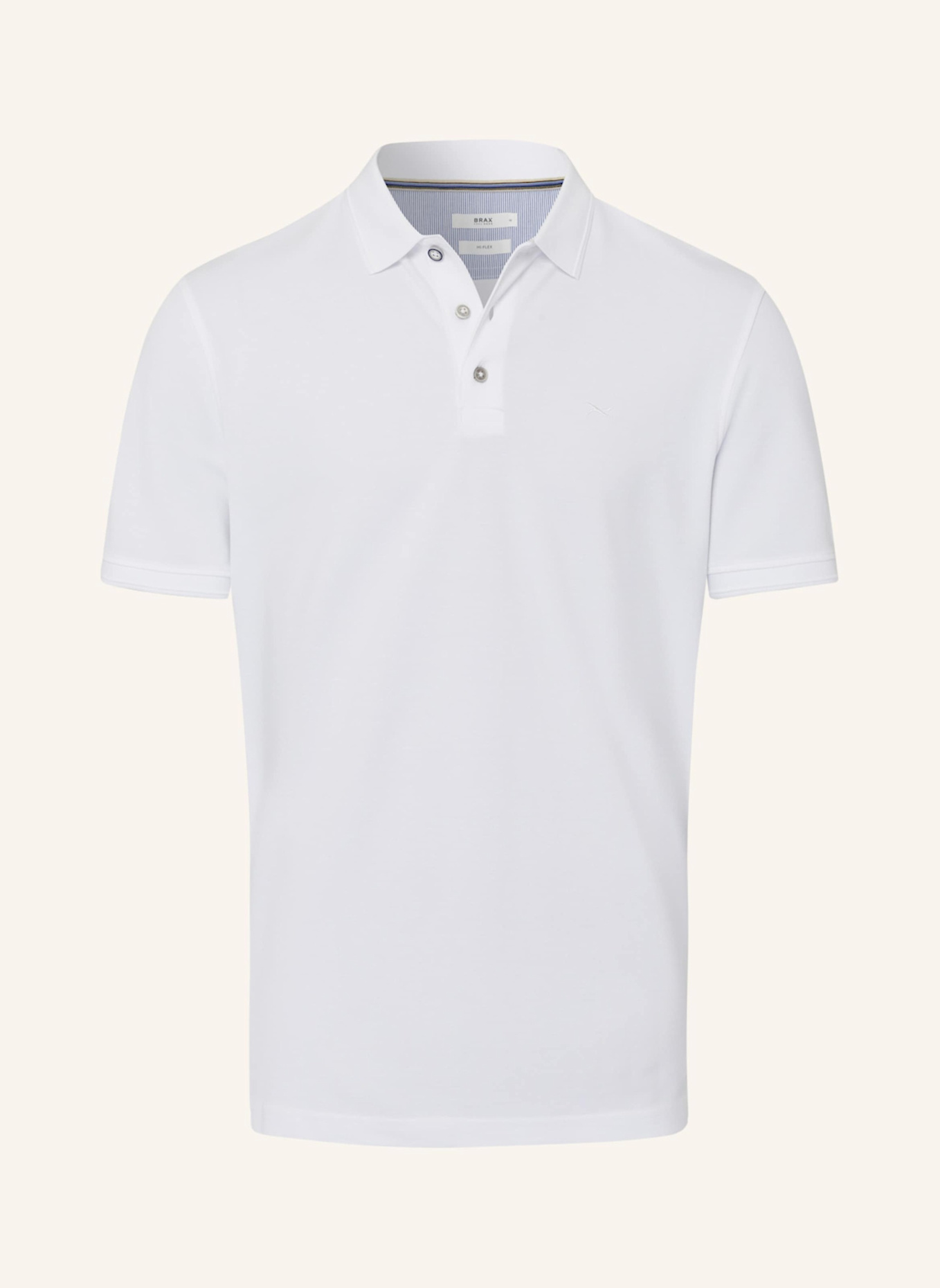 BRAX Poloshirt STYLE PETE, Farbe: WEISS (Bild 1)